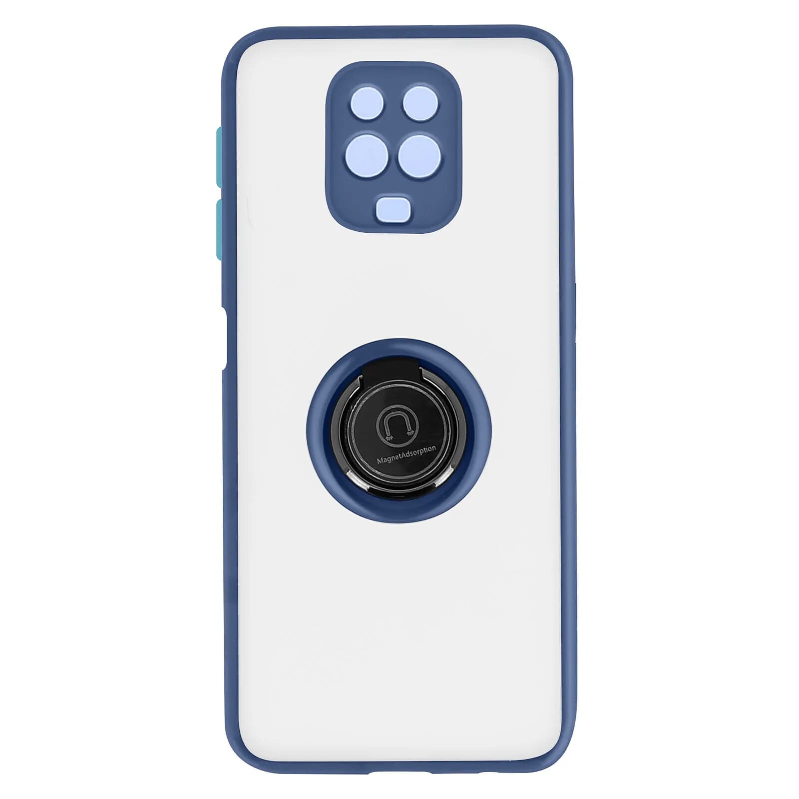 Avizar Coque pour Xiaomi Redmi Note 9 Pro Max / 9 Pro / 9S Bague Métallique Support