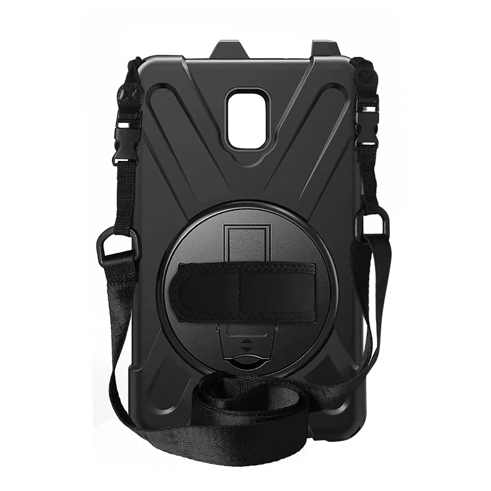 Avizar Coque pour Samsung Galaxy Tab Active 3 & Active 5 Poignée Rotative Béquille Bandoulière