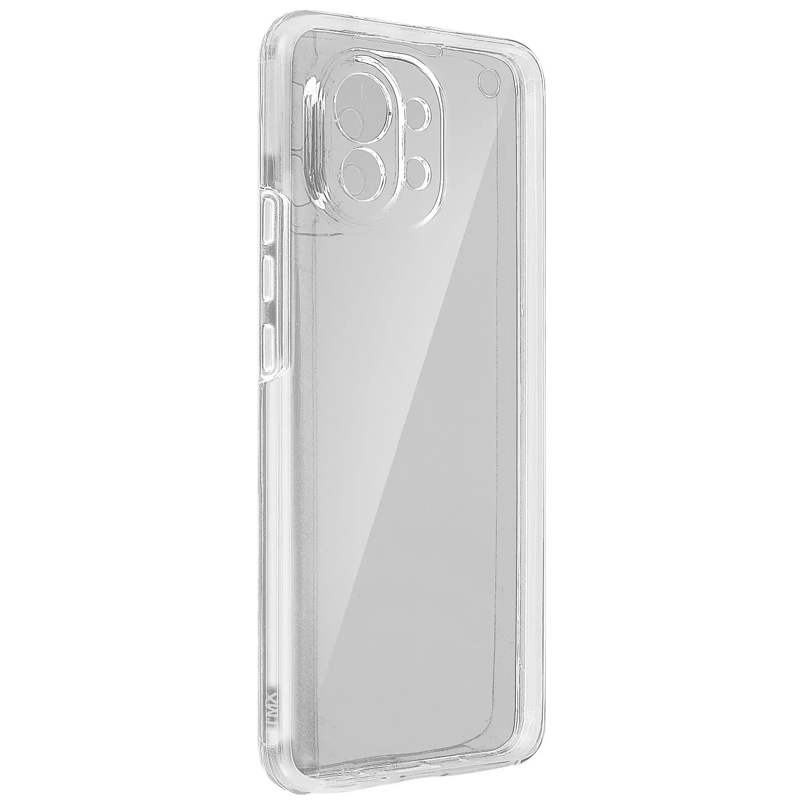 Avizar Coque Xiaomi Mi 11 Protection Arrière Rigide et Avant Souple