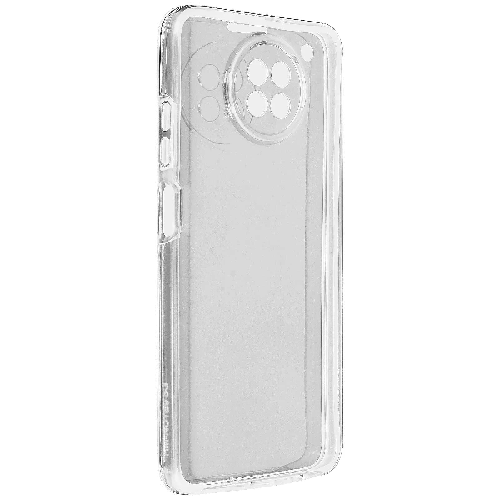 Avizar Coque pour Xiaomi Redmi Note 9T Protection Arrière Rigide et Avant Souple