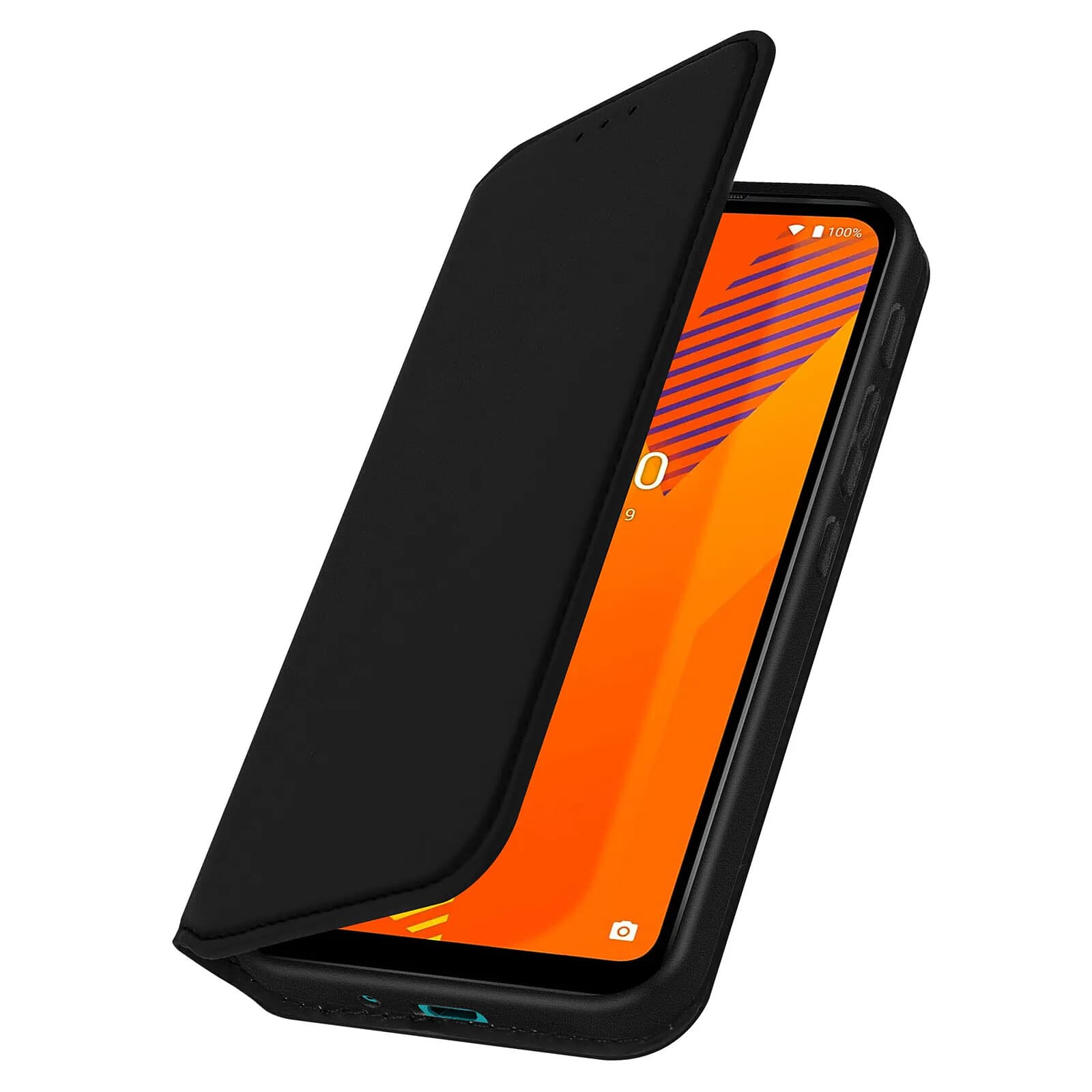 Avizar Etui Portefeuille pour Wiko Y62 Plus Clapet Magnétique avec Support