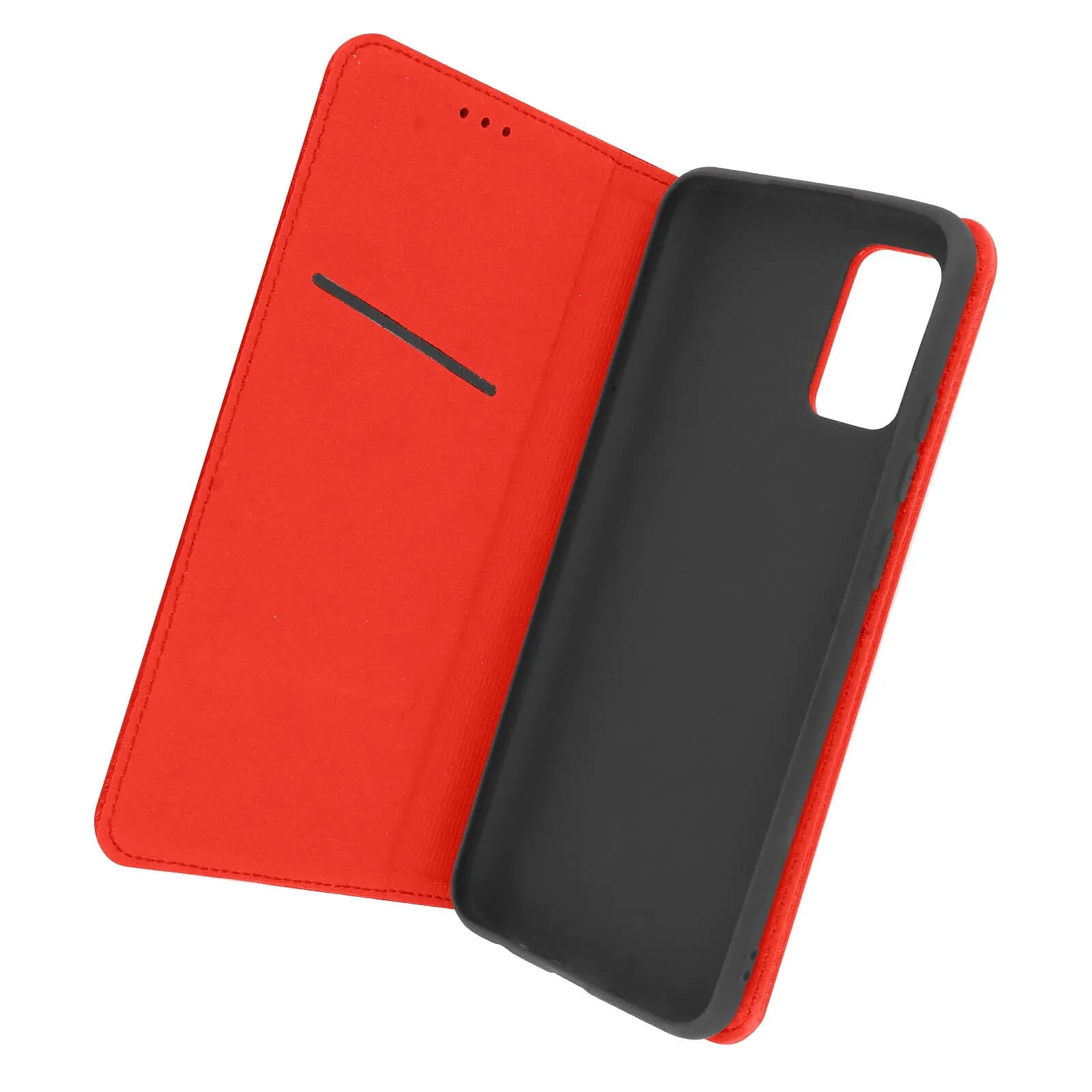 Avizar Étui pour Samsung Galaxy A52 et A52s Porte-carte Support Vidéo Cuir Véritable