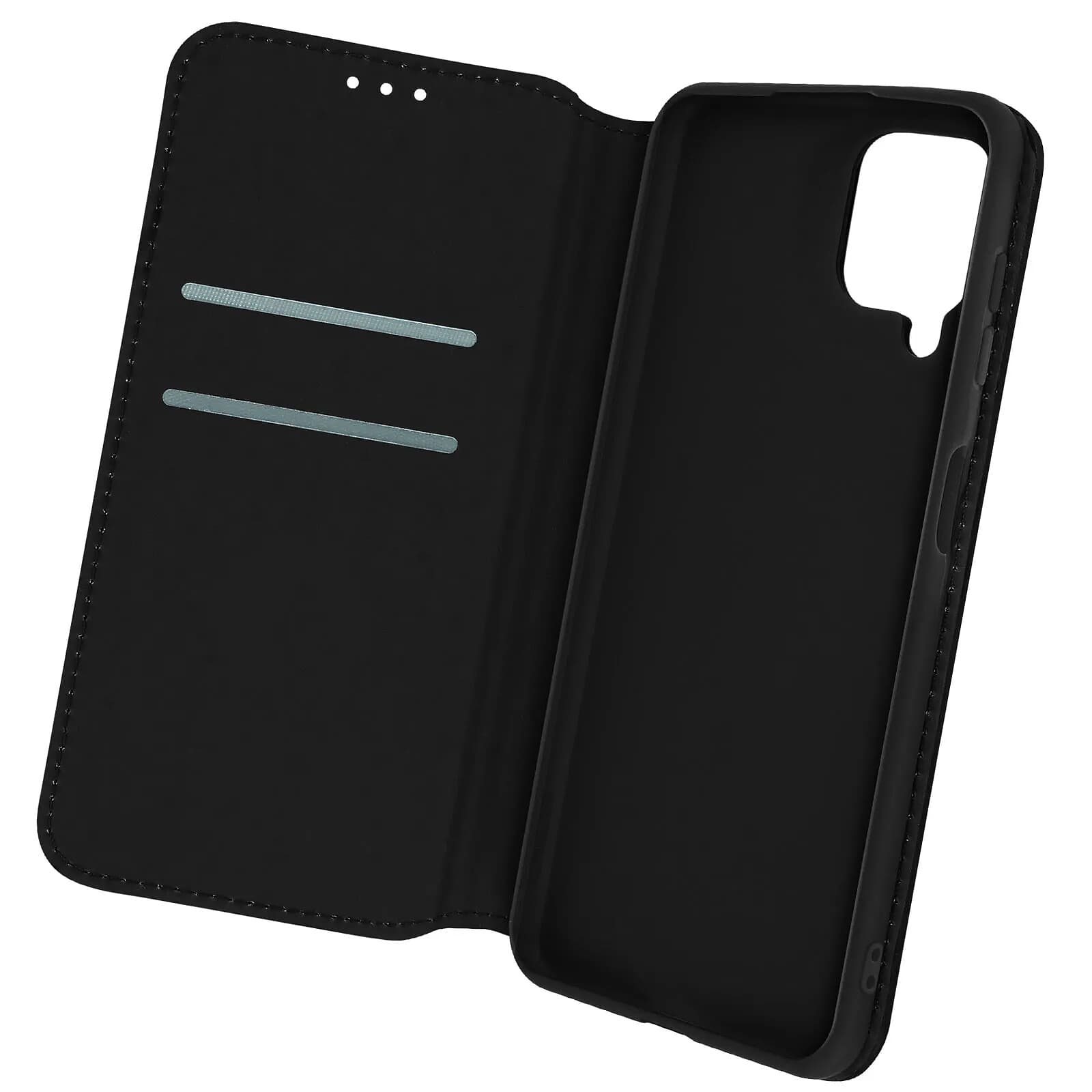 Avizar Housse pour Samsung Galaxy A22 Portefeuille Fonction Support Vidéo