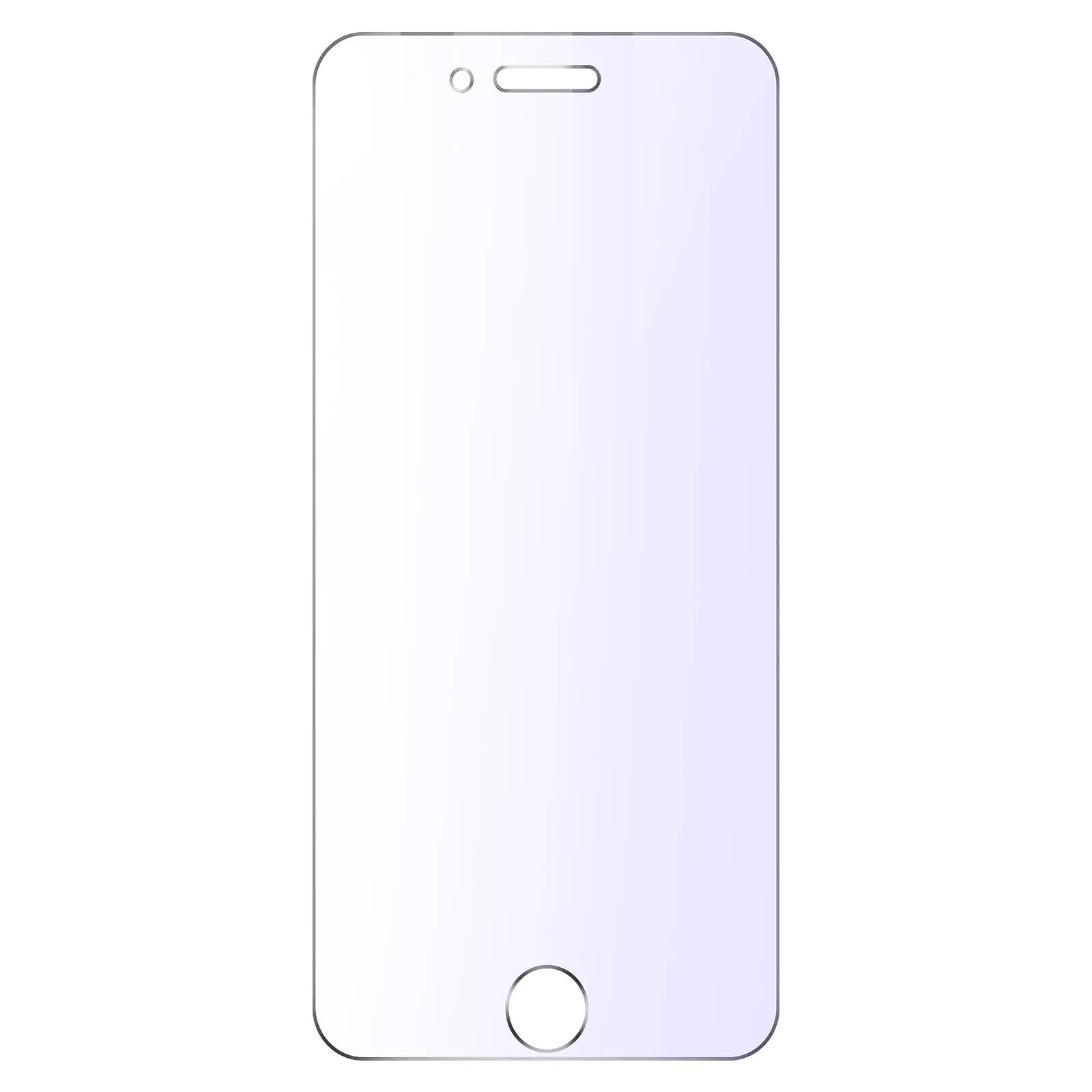Avizar Vitre iPhone SE 2022 / 2020 et 8 / 7 Anti-lumière Bleue Biseautés