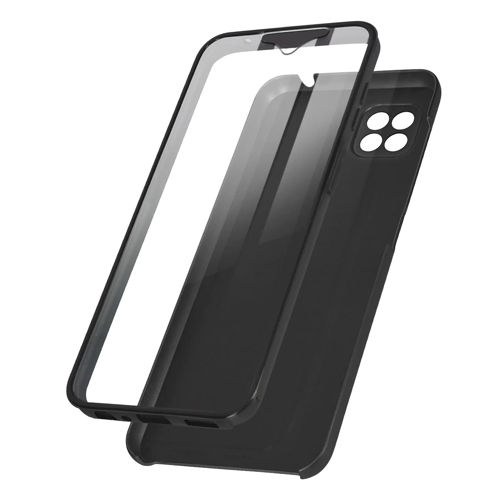 Avizar Coque Samsung Galaxy A22 5G Arrière Rigide et Avant Souple
