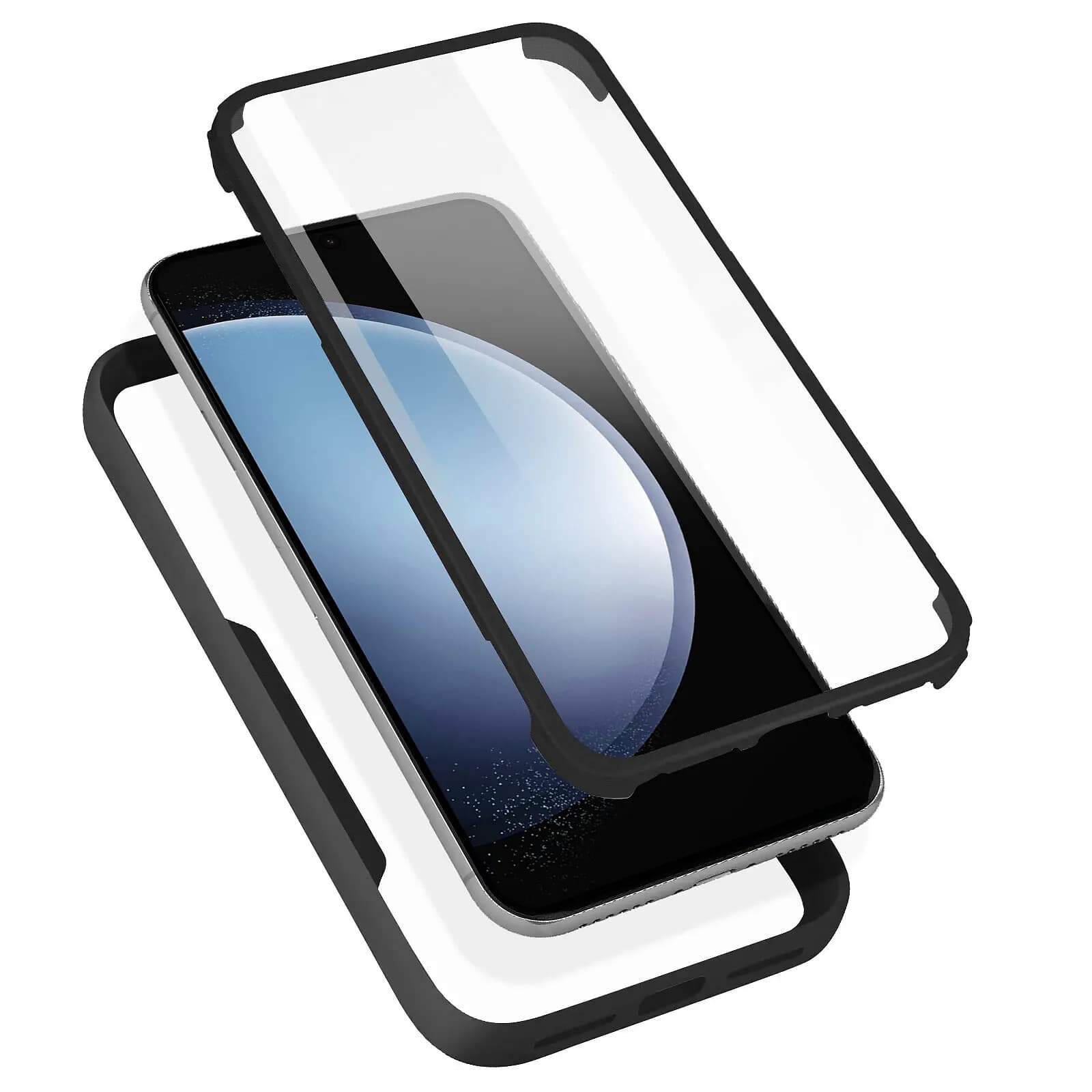 Avizar Coque pour Samsung Galaxy A21S Dos Plexiglas Avant Polymère