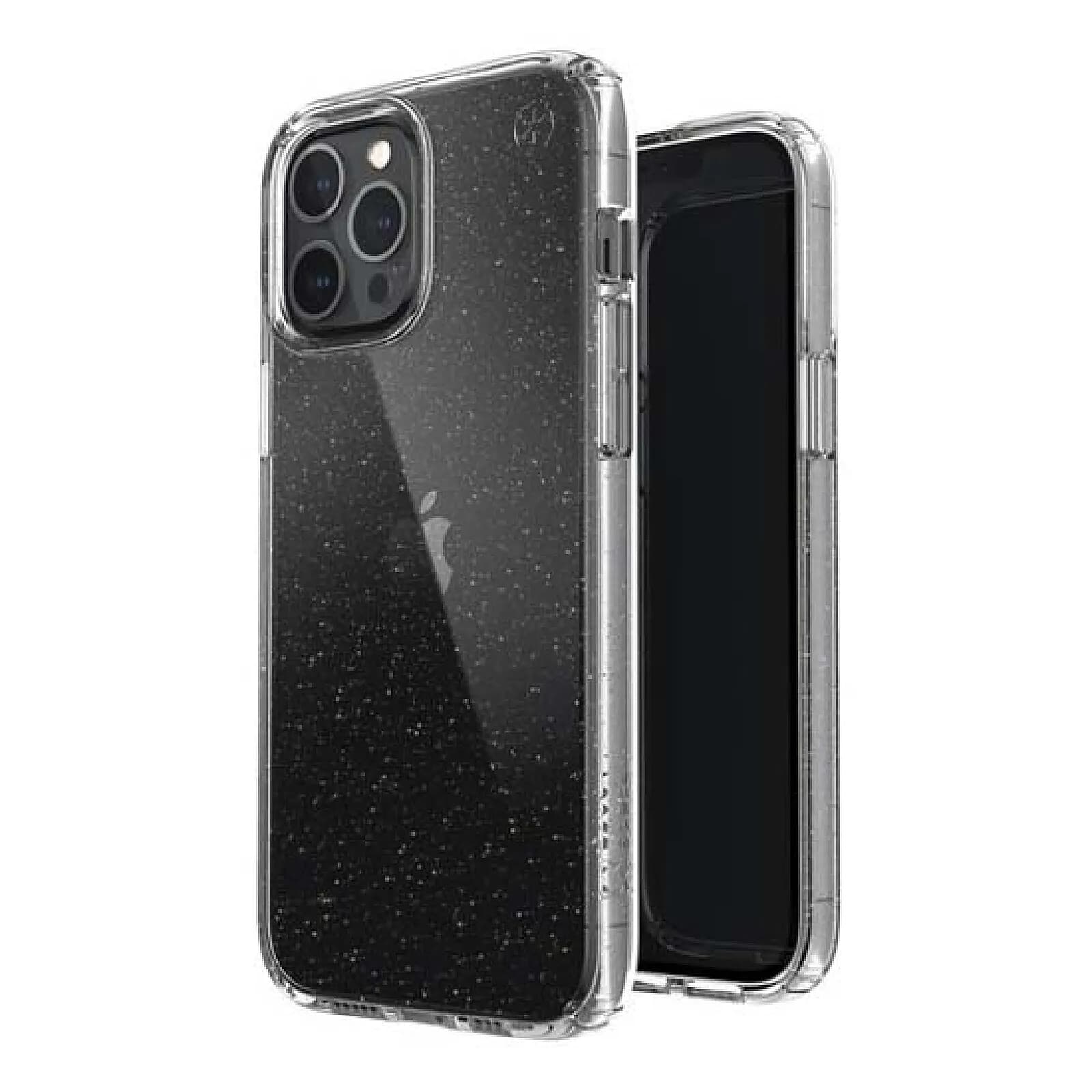 Speck Presidio Perfect-Clear pour iPhone 12 Pro Max Glitter