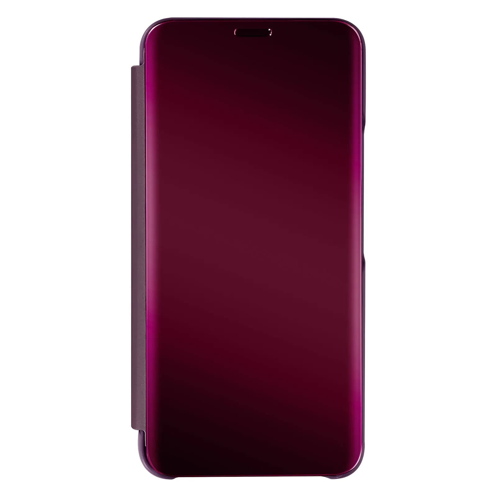 Avizar Étui Clear View pour Samsung Galaxy S22 avec Clapet Miroir Support Vidéo