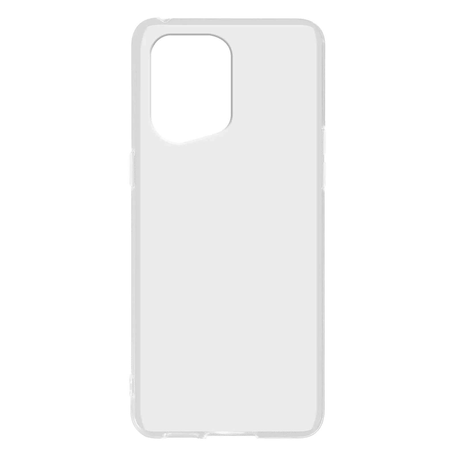 Avizar Coque pour Oppo Find X5 Silicone Gel Flexible Fine et Légère Translucide
