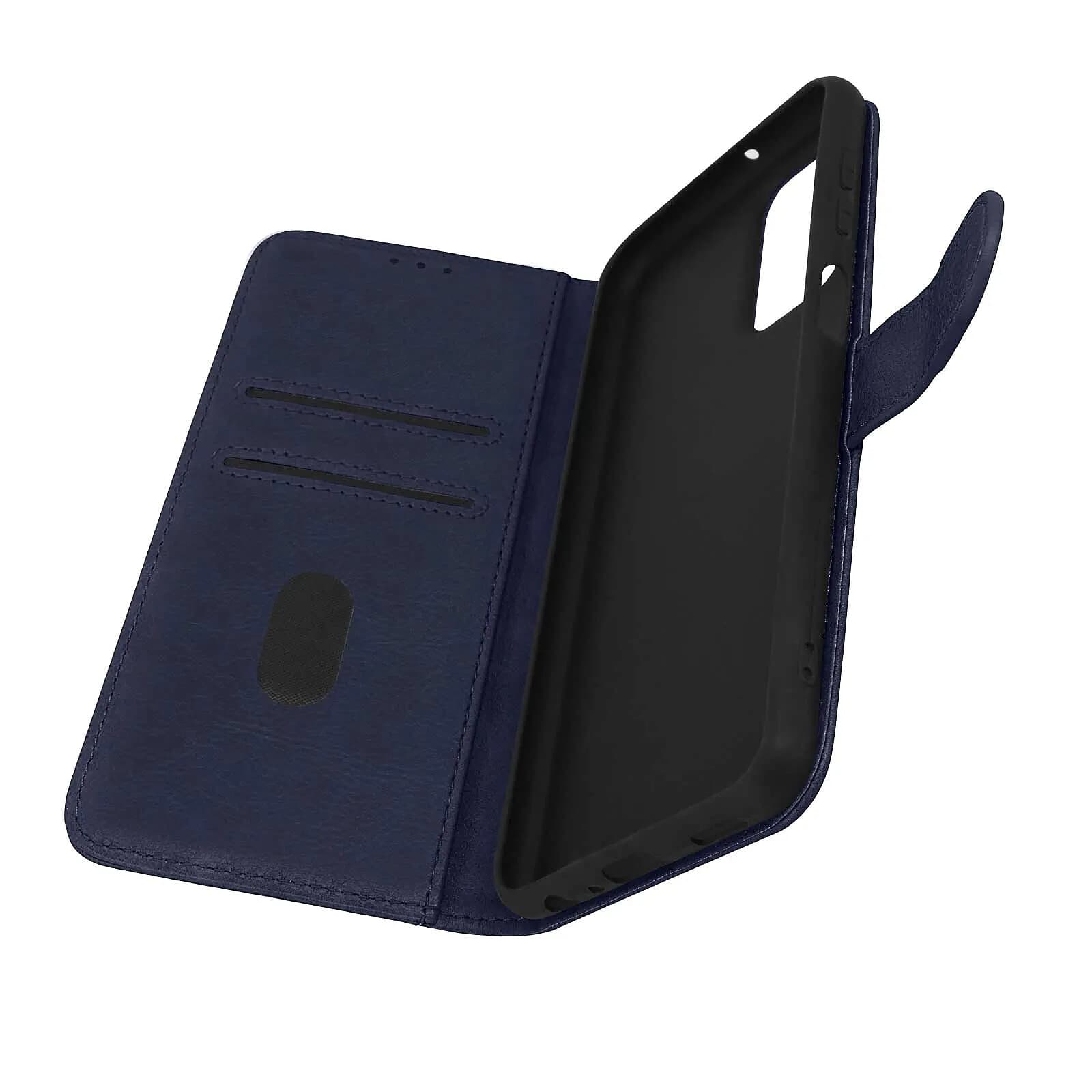 Avizar Étui pour Galaxy A23 5G / M23 5G Série Chesterfield avec Fonction Support