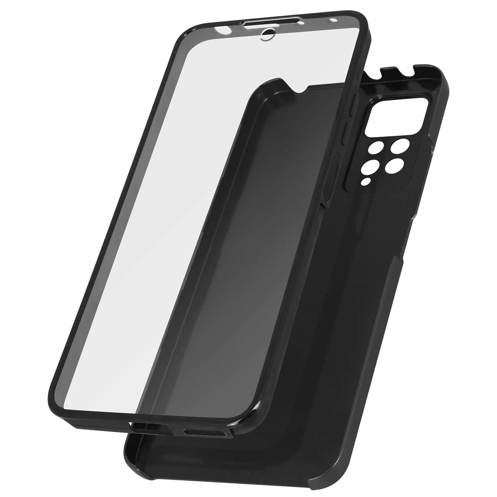 Avizar Coque intégrale pour Xiaomi Redmi Note 11/11s Arrière Rigide et Avant Souple