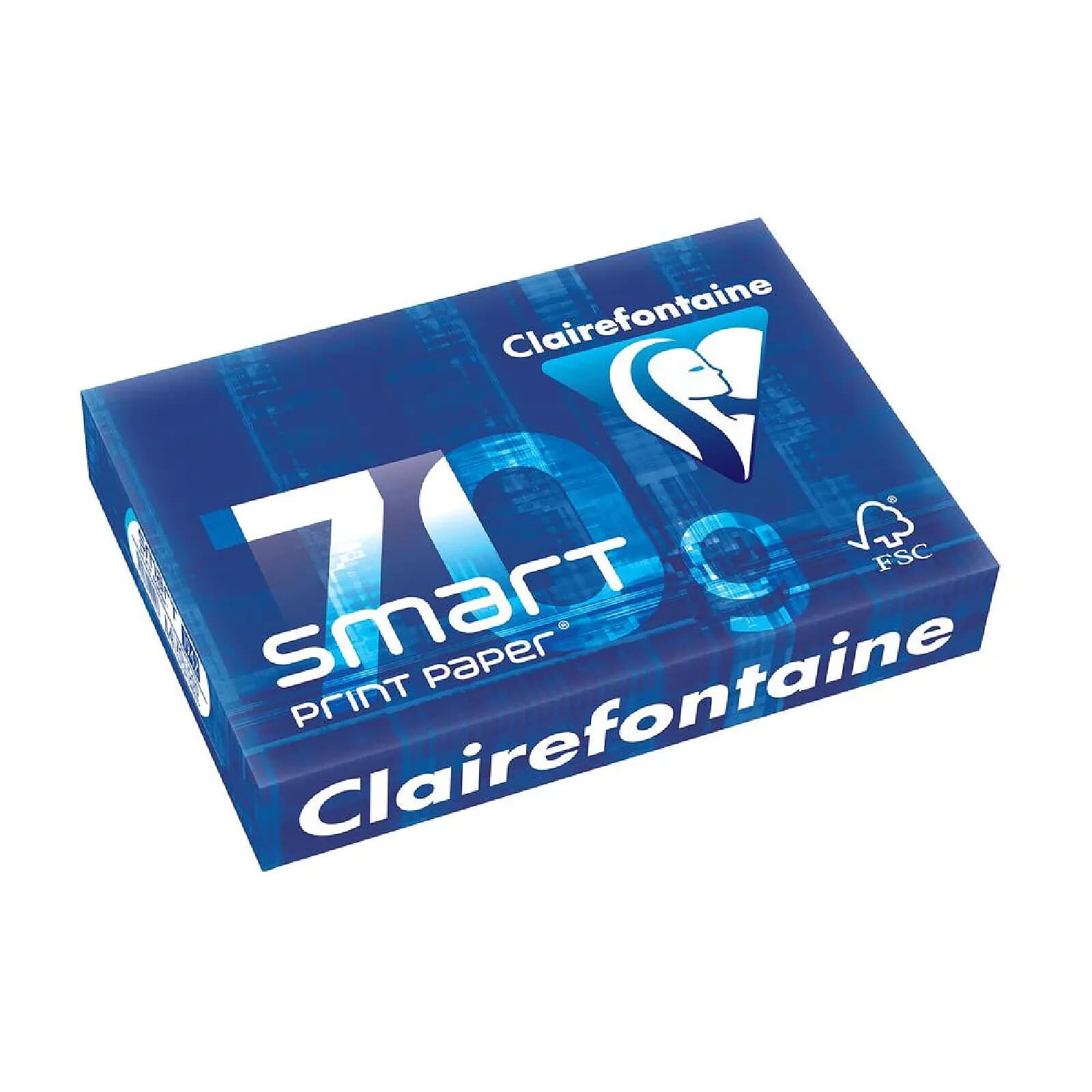 CLAIREFONTAINE Ramette 500 Feuilles Smart 70g A4 210x297 mm Blanc