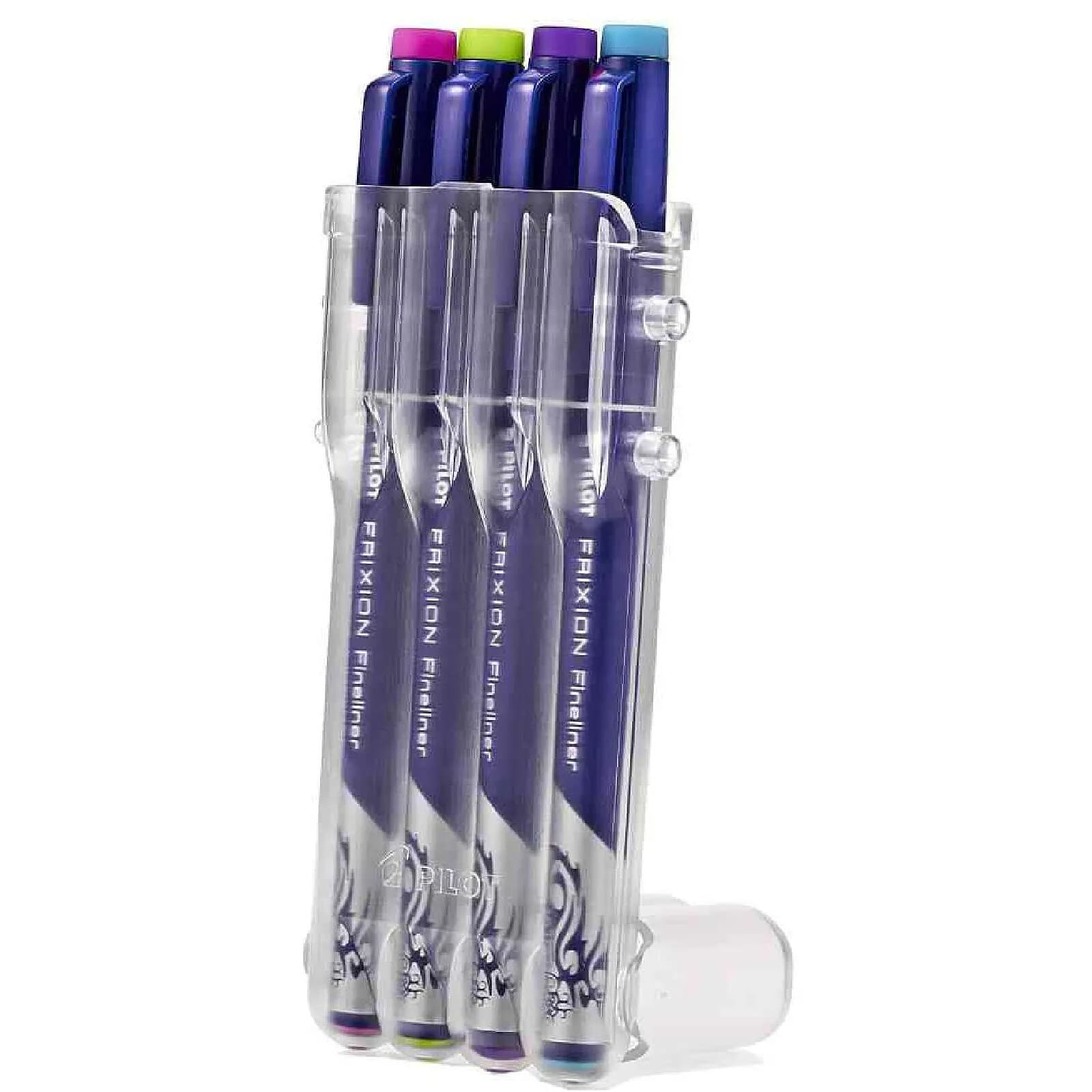 PILOT Stylo feutre Fineliner FRIXION EVOLUTIVE SET, étui 4 Fun