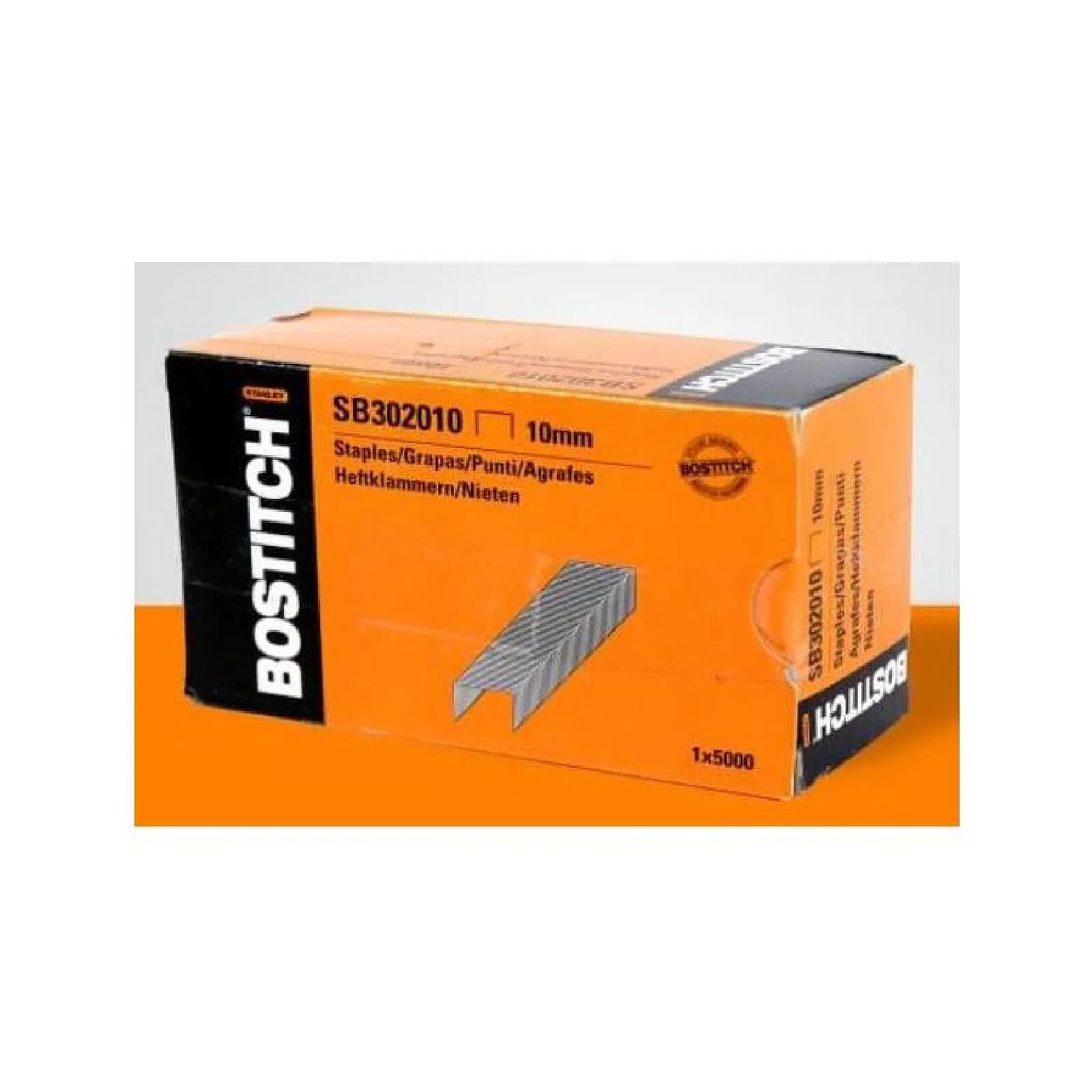 BOSTITCH Boite de 5000 agrafes 10 mm pour cloueur T3020