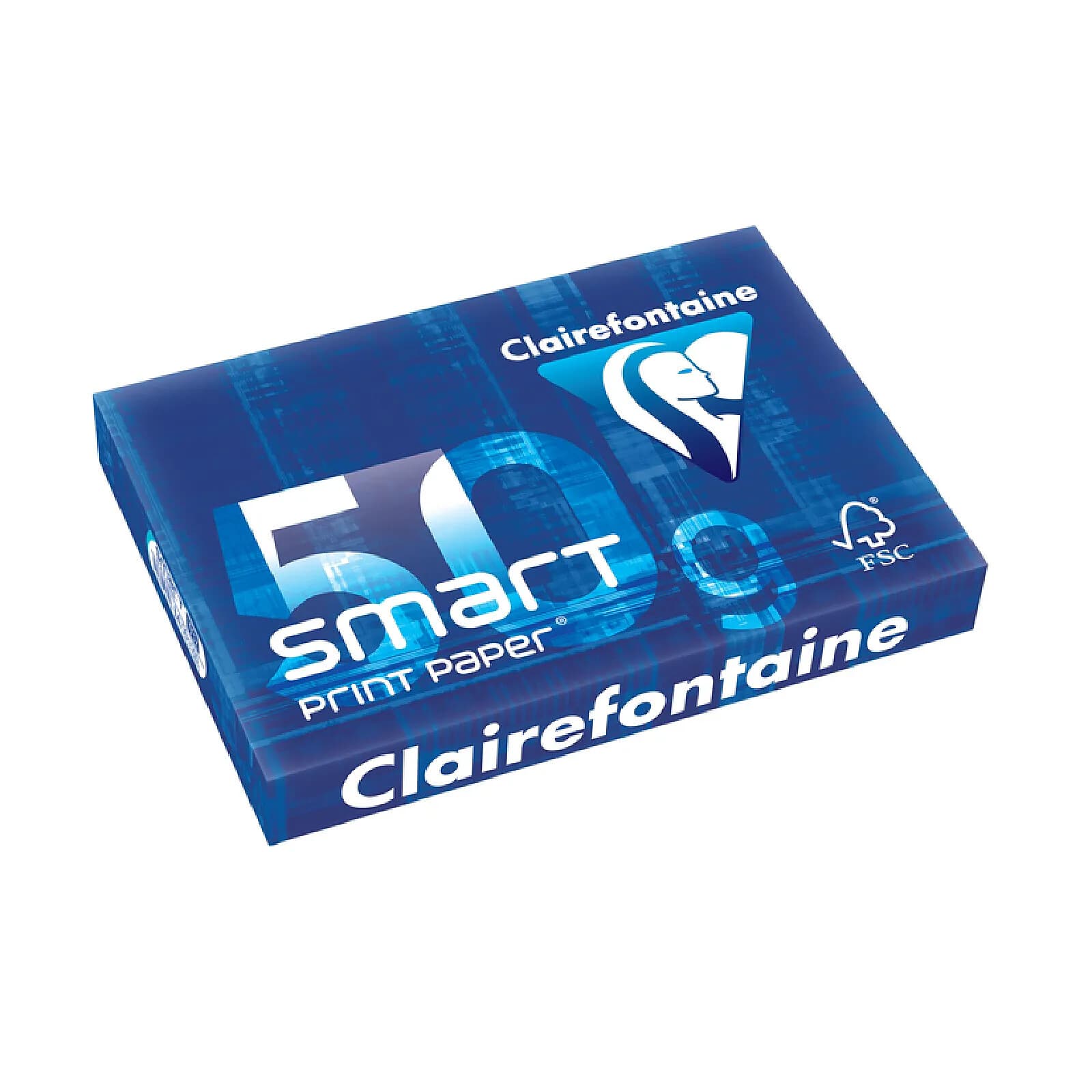 CLAIREFONTAINE Ramette 500 Feuilles Smart 50g A4 210x297 mm Blanc
