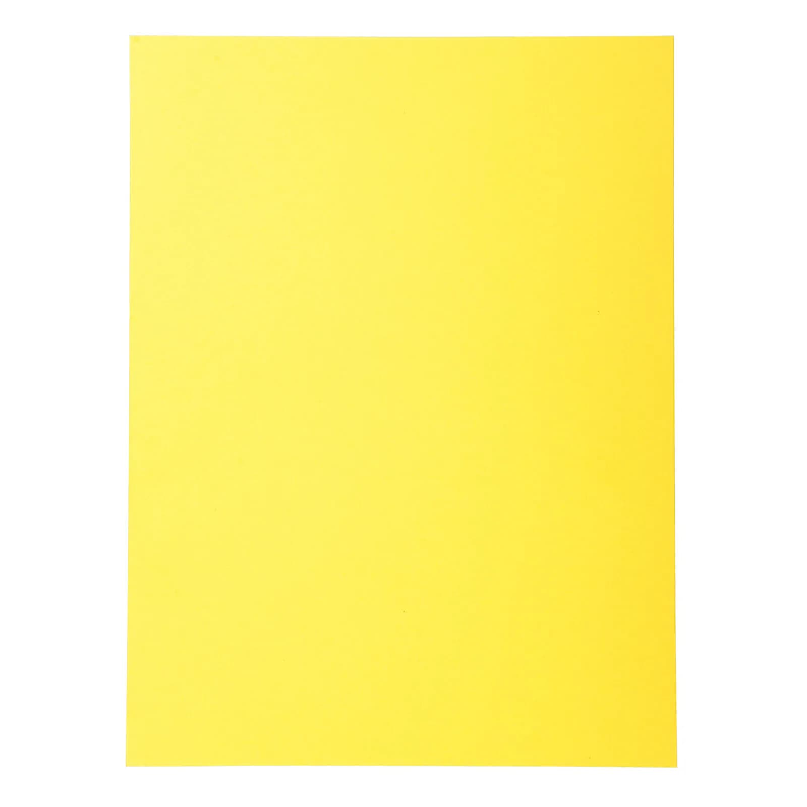 EXACOMPTA Paquet de 100 chemises Forever® 220 100% recyclé - 24x32cm - Jaune