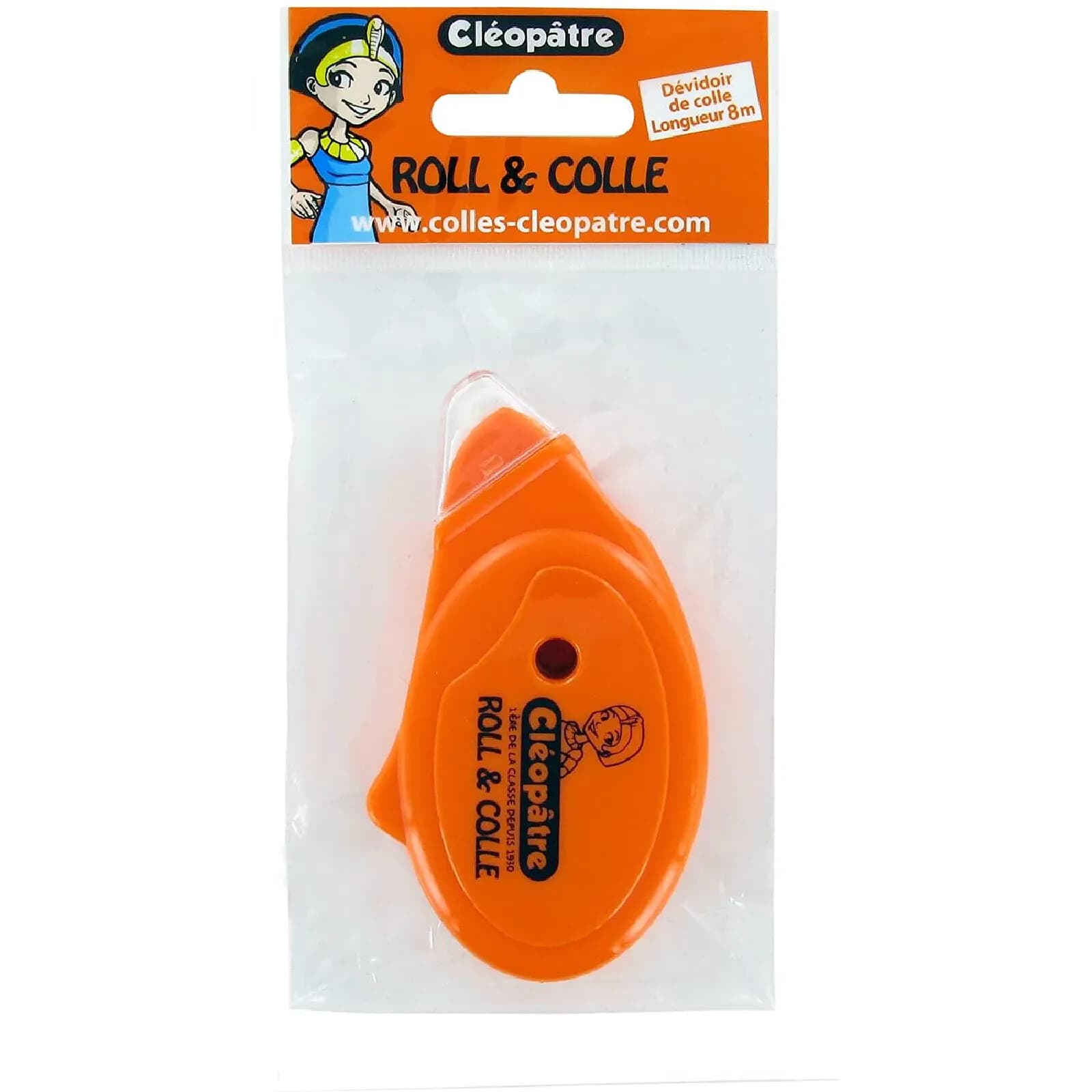 CLÉOPÂTRE Roll & Colle Roller de Colle Permanent 8 mm x 8 m x 12