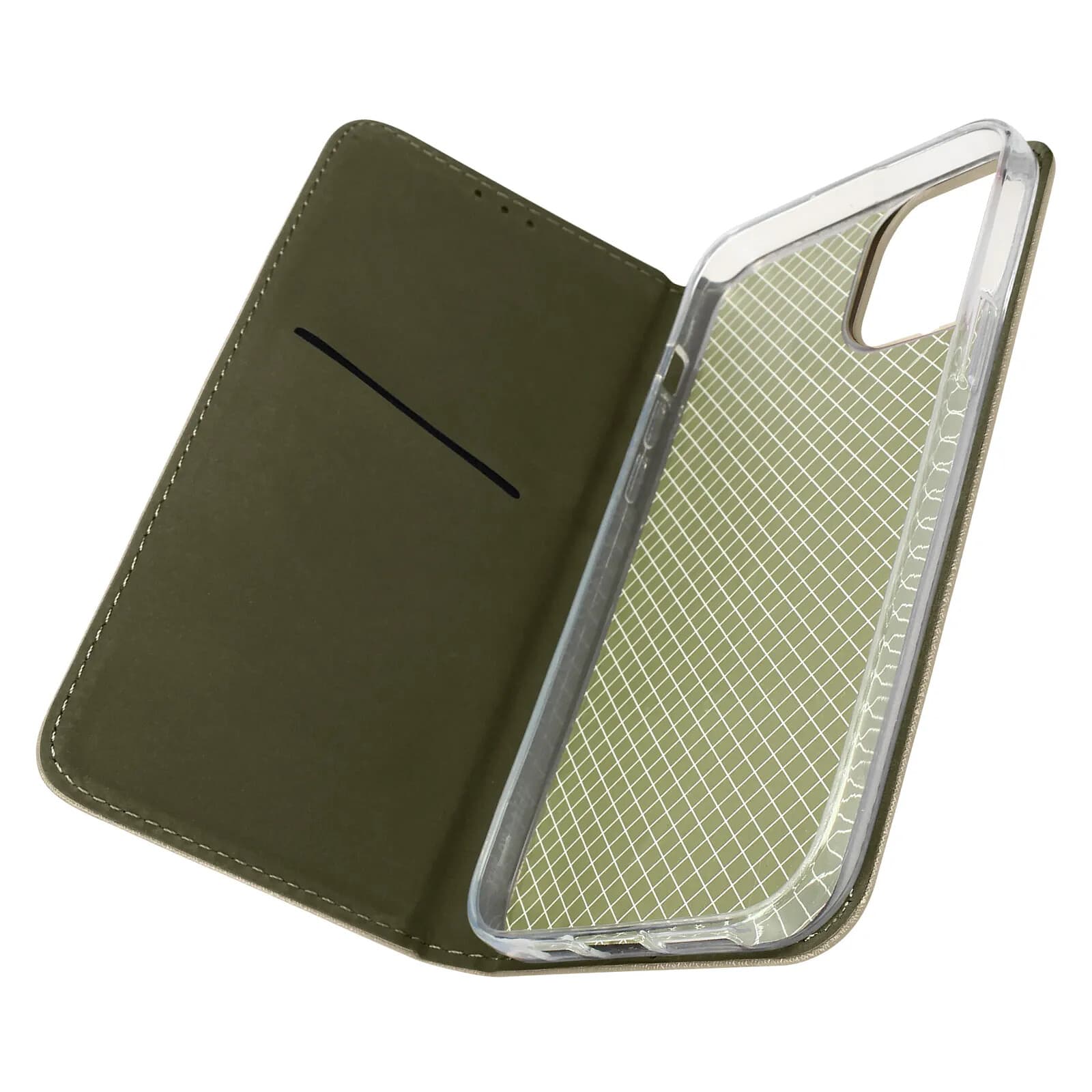 Avizar Étui pour iPhone 14 Clapet Magnétique Porte-carte Fonction Support