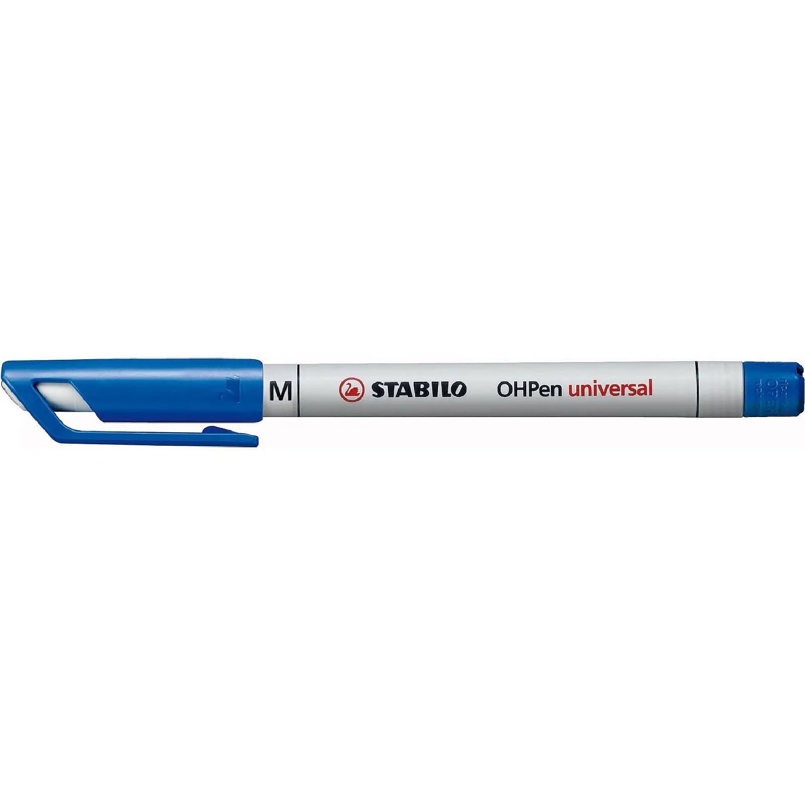STABILO Feutre pour Transaprent OHPen encre soluble Pointe médium bleu x 10