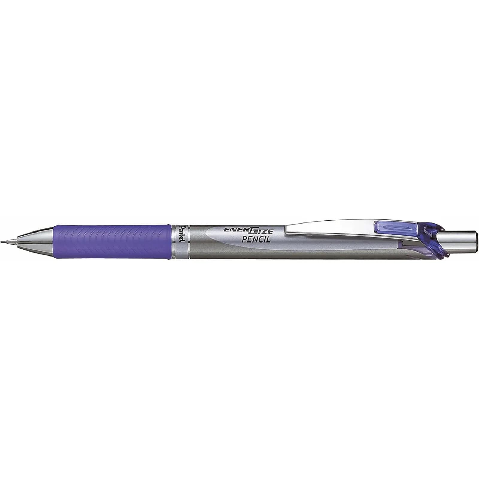 PENTEL Porte-mine ENERGIZE PL77, argent/violet épaisseur 0,7 mm x 12