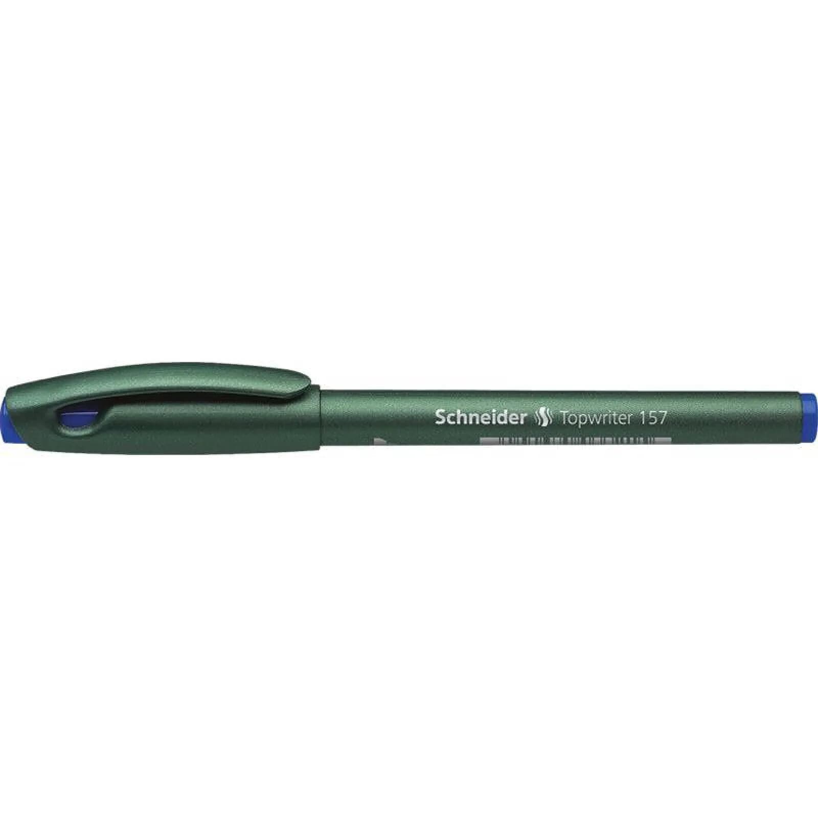 SCHNEIDER Stylo fibre Topwriter 157 08 bleu x 10