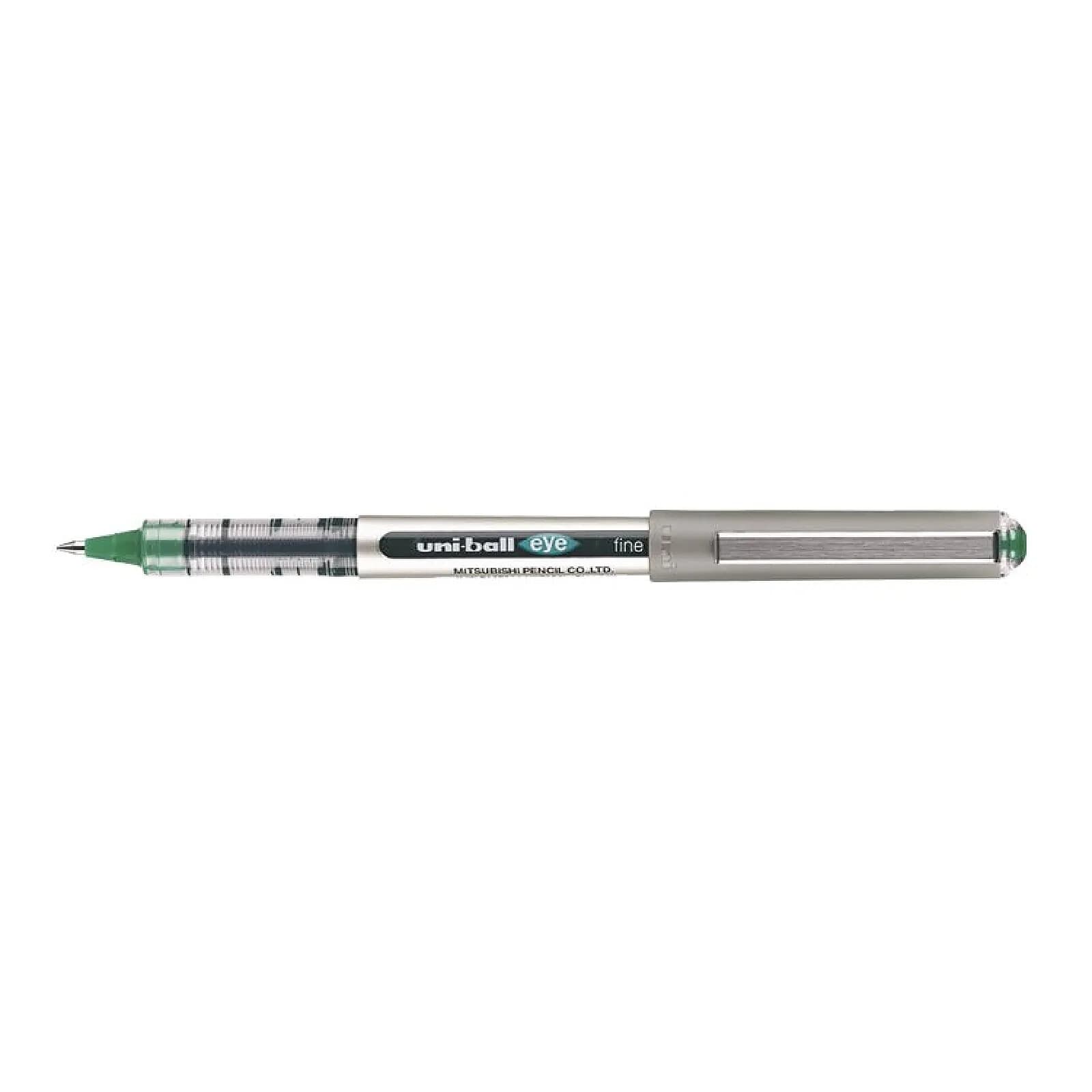 UNI-BALL Roller encre liquide EYE UB157 pointe moyenne 0,7mm vert x 12