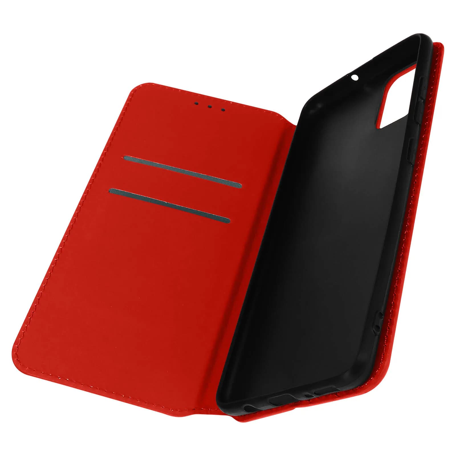 Avizar Housse pour Samsung Galaxy A51 Clapet Porte-cartes Fonction Support Vidéo