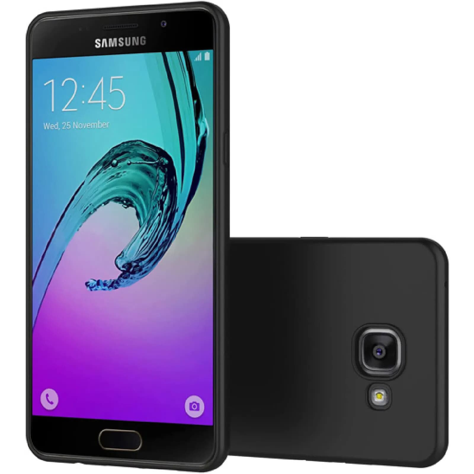 MW for Business Coque TPU Samsung A5 Noir Polybag