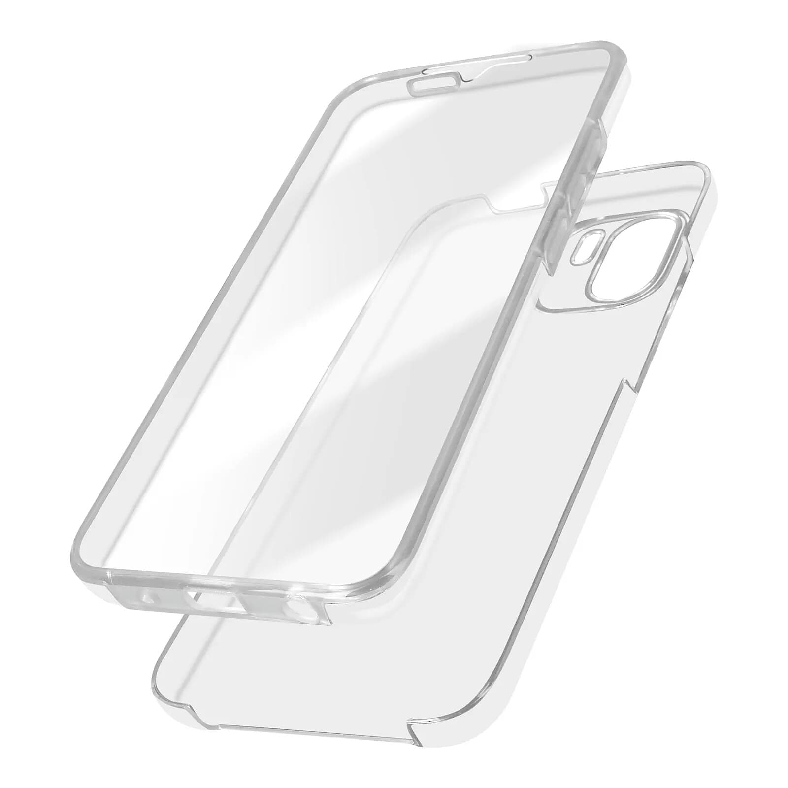 Avizar Coque pour Xiaomi Redmi A1 et A2 Arrière Rigide et Avant Souple