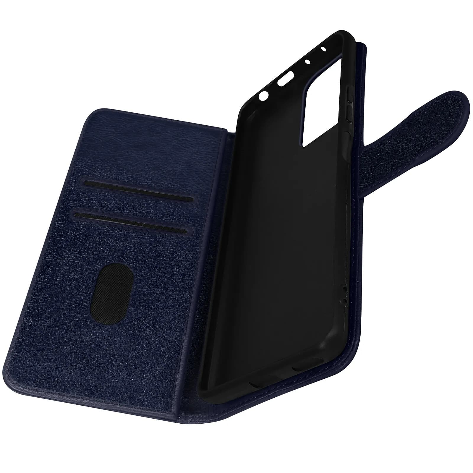 Avizar Étui Portefeuille pour Redmi Note 12 Pro Plus 5G Chesterfield Grainé Fonction Stand