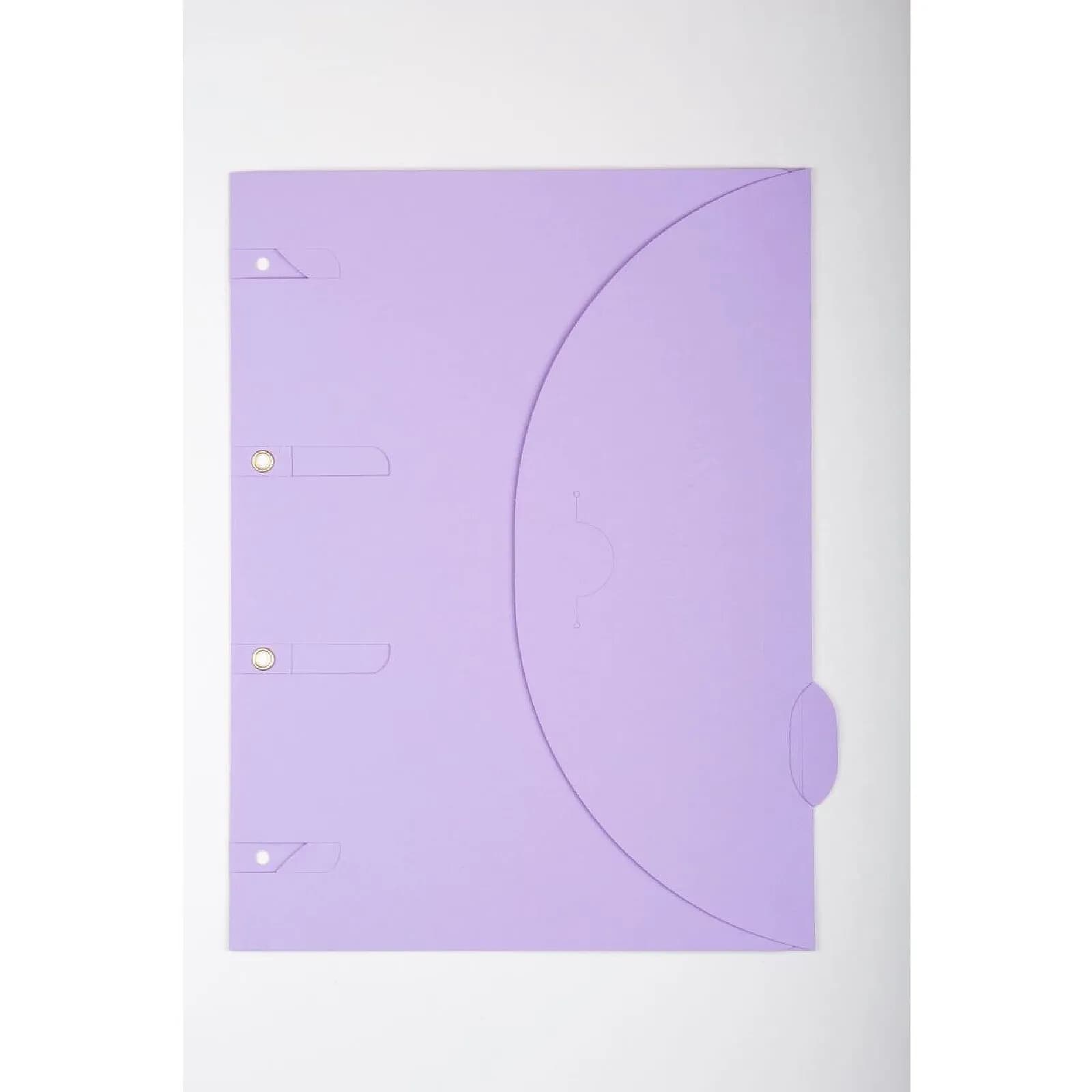 SMARTFOLDER Paquet de 6 pochettes de classement Pack Aloha lilas