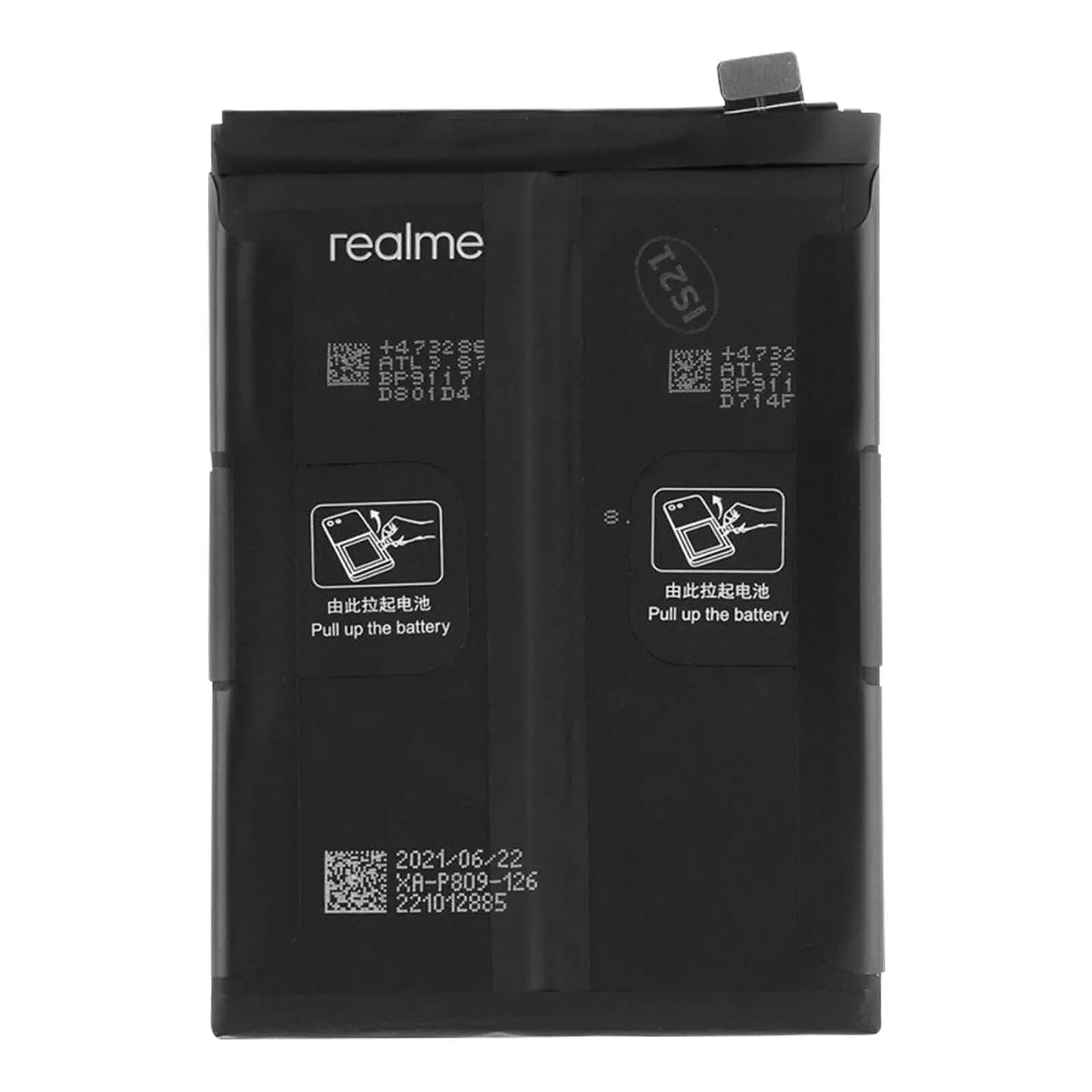 Clappio Batterie pour Realme GT 2 Pro 5000mAh Remplace BLP887