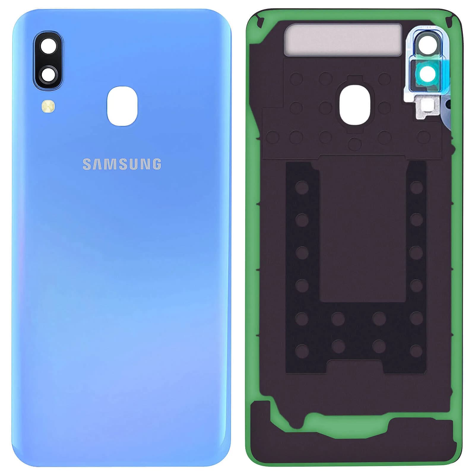 Clappio Cache Batterie pour Samsung Galaxy A40 Façade Arrière