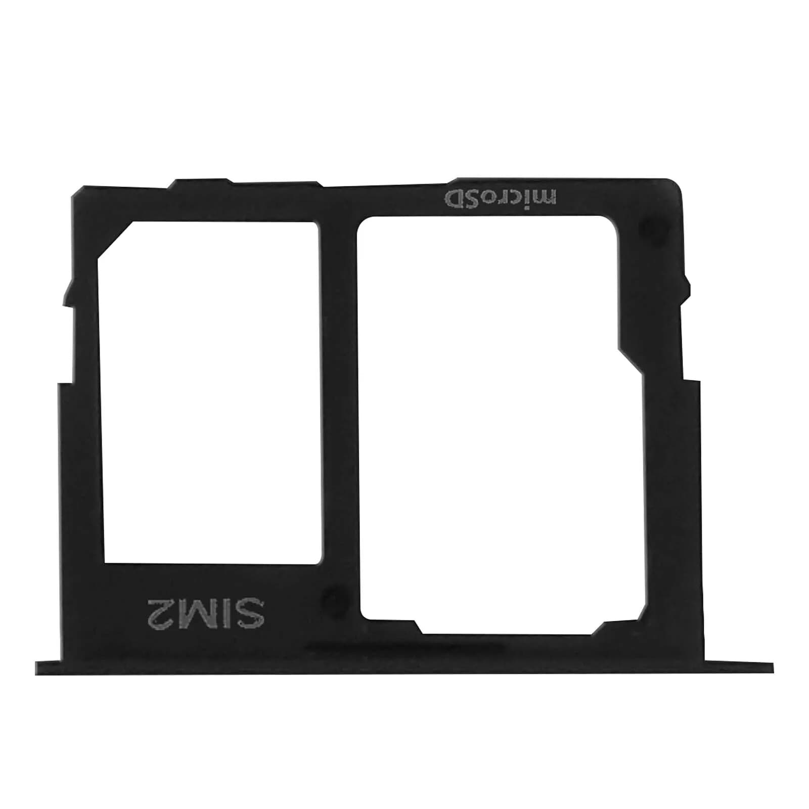 Clappio Tiroir Carte SIM pour Samsung Galaxy A41 2x Nano SIM et Micro SD