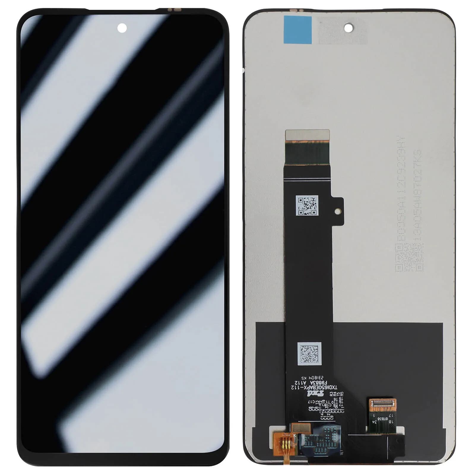 Clappio Bloc Complet pour Motorola Moto G13, Écran LCD et Vitre Tactile