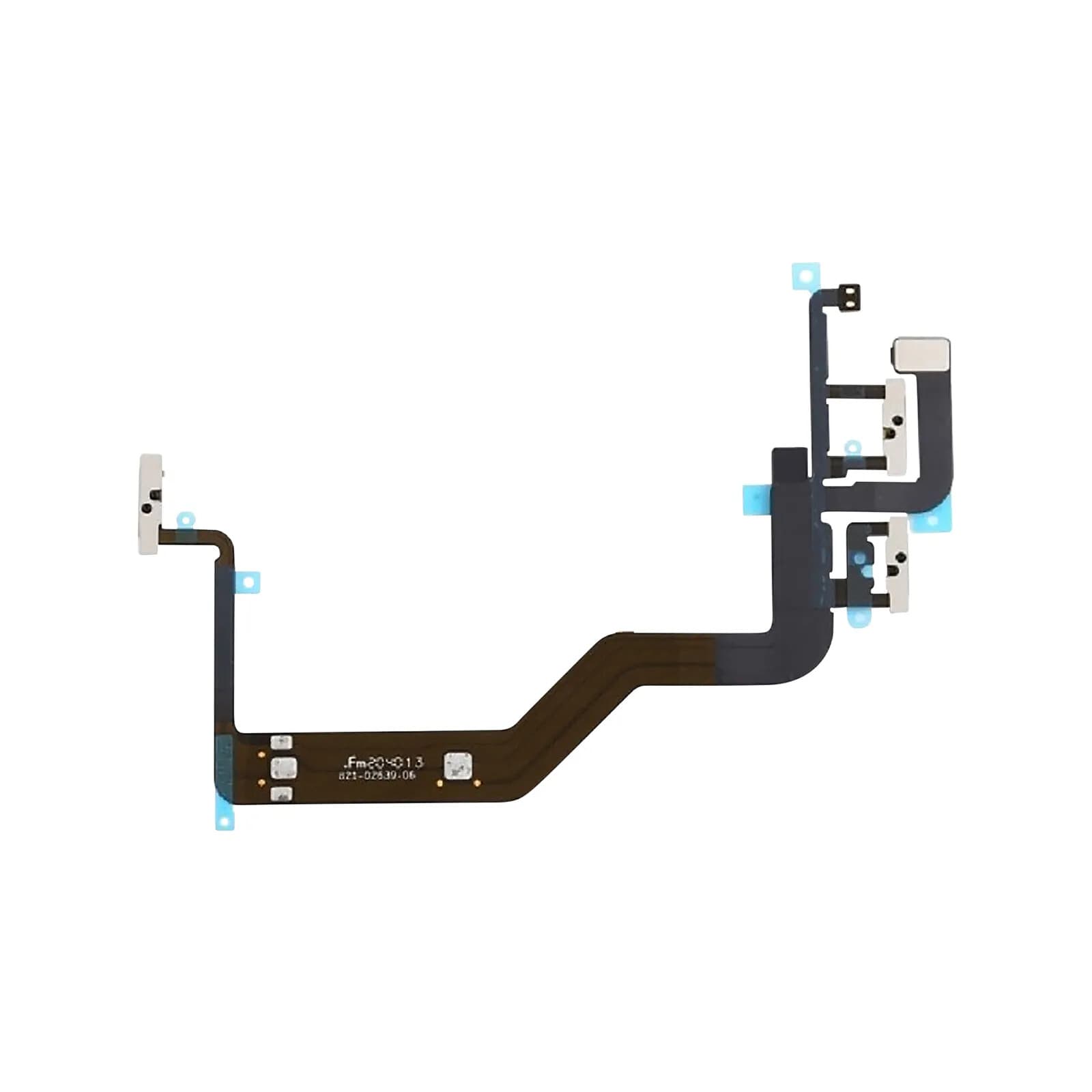 Clappio Nappe Bouton On et Off pour iPhone 12 et 12 Pro Power et Volume