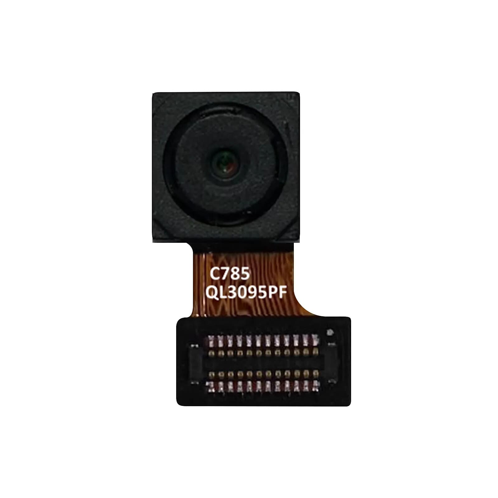 Clappio Caméra Avant pour Samsung Galaxy A03 Objectif Frontal Nappe de Connexion