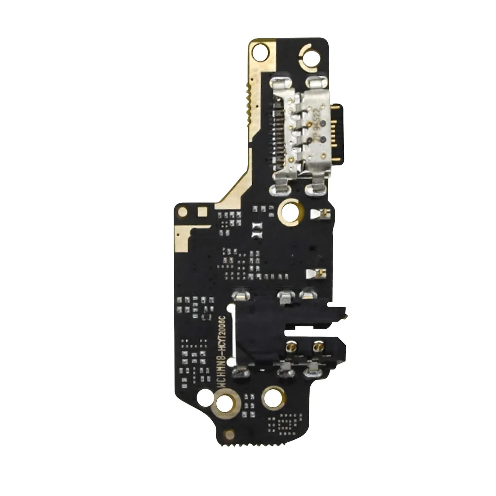 Clappio Connecteur de Charge pour Xiaomi Redmi Note 8T USB type C Micro et Jack 3.5mm