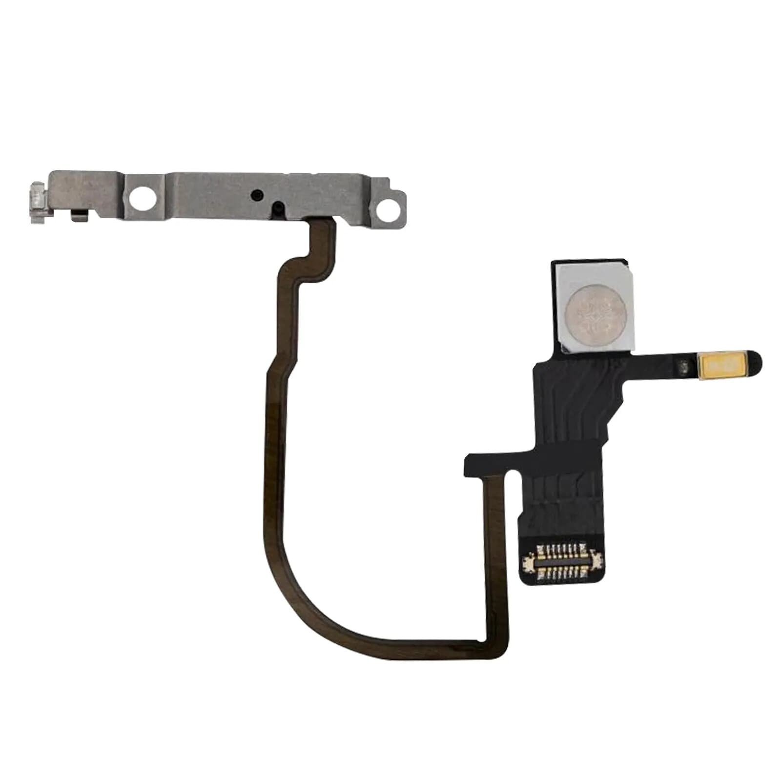 Clappio Nappe Bouton Power et Flash pour iPhone XS et XS Max