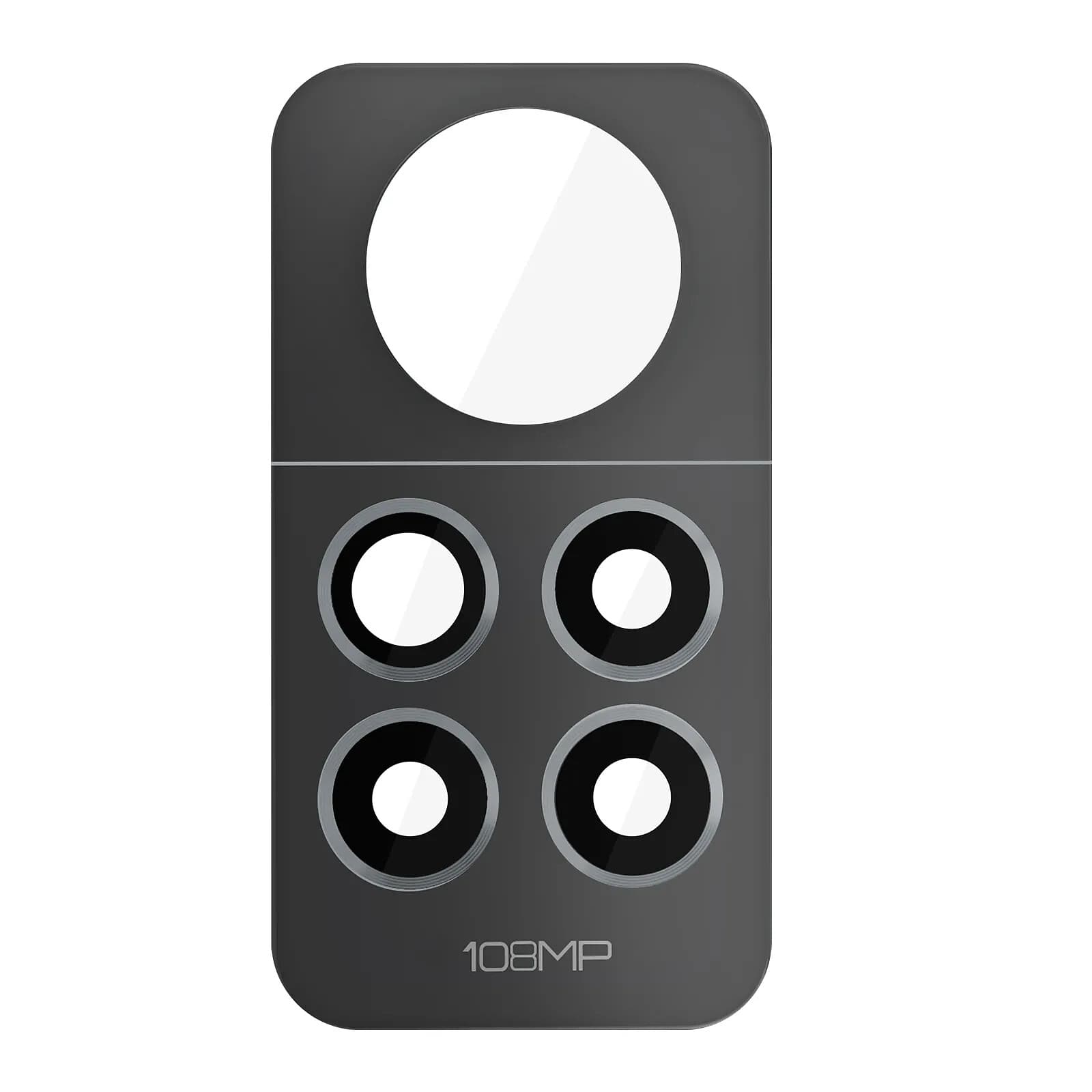 Clappio Lentille Caméra Arrière pour Xiaomi Redmi Note 12 Pro 4G