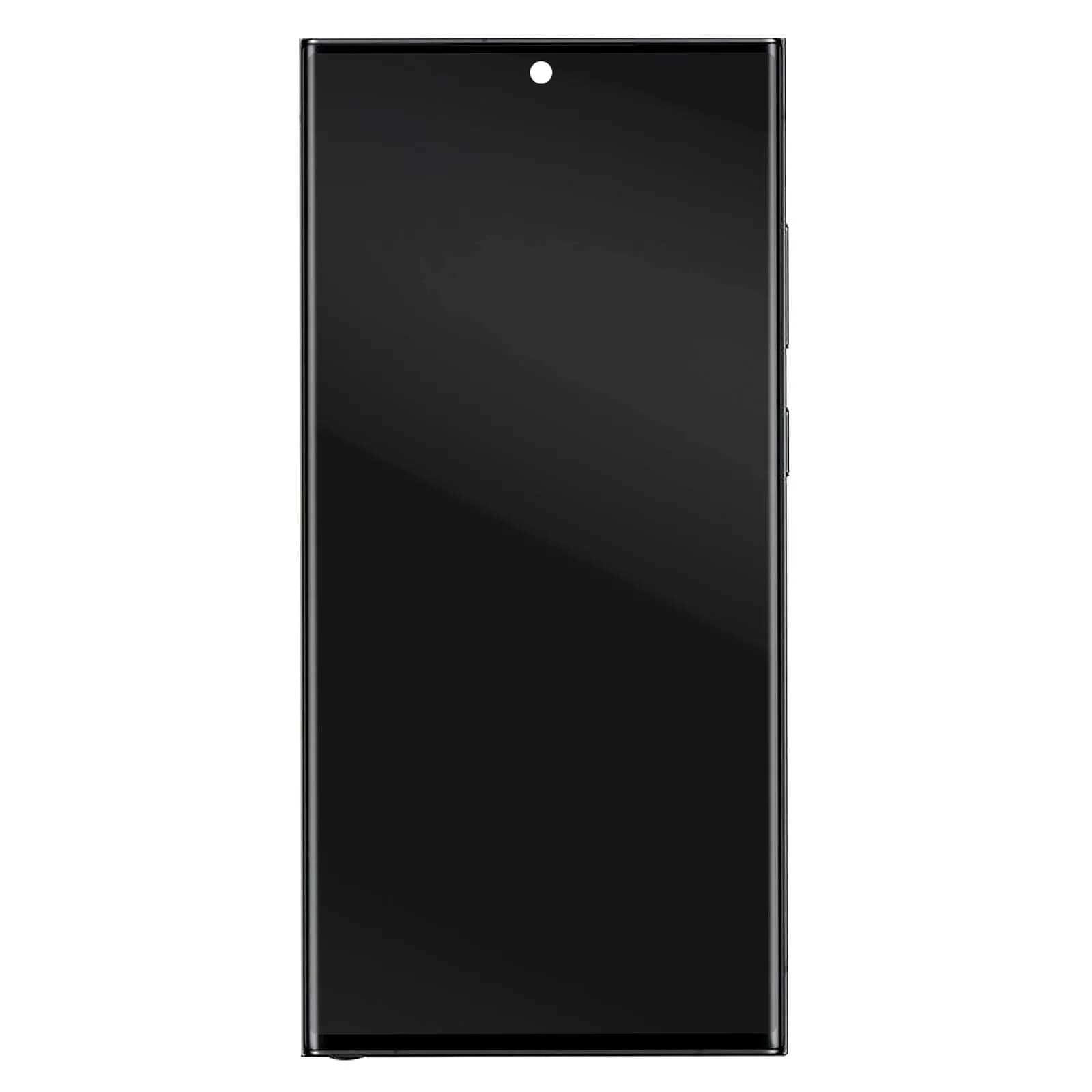Clappio Bloc Complet pour Samsung Galaxy S23 Ultra Écran OLED et Vitre Tactile