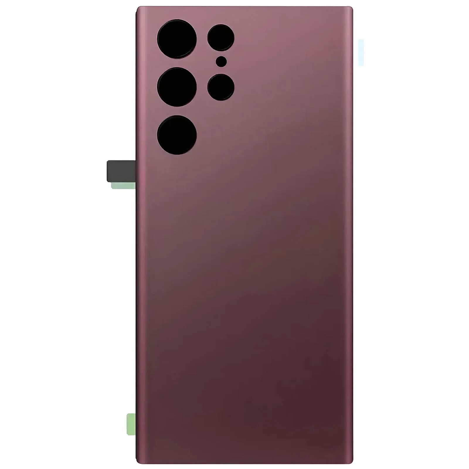 Clappio Vitre arrière de remplacement pour Samsung Galaxy S22 Ultra