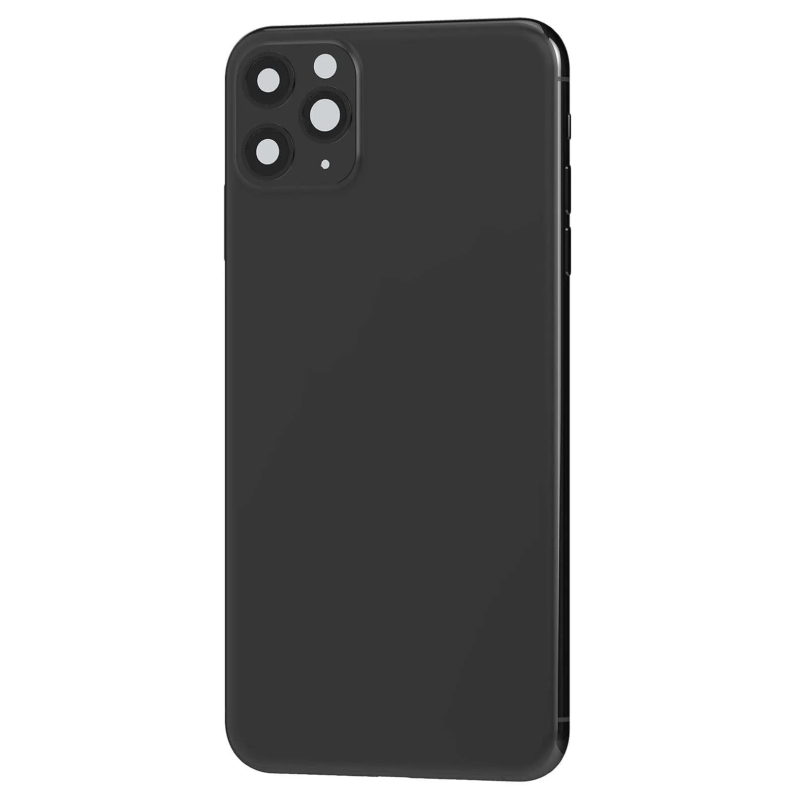 Clappio Châssis iPhone 11 Pro Max avec Vitre arrière de remplacement