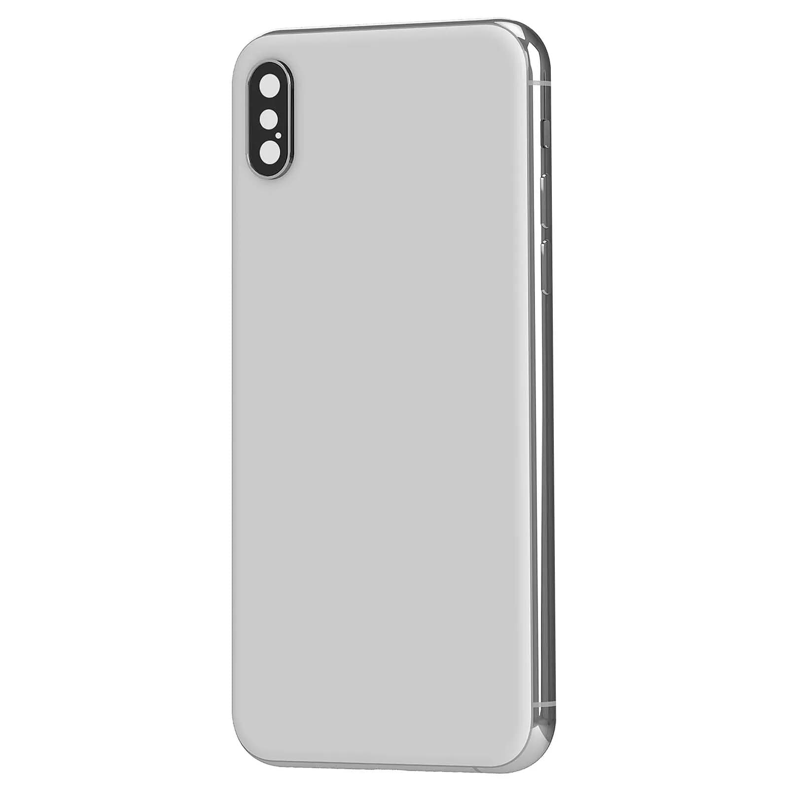 Clappio Châssis iPhone XS avec Vitre arrière de remplacement