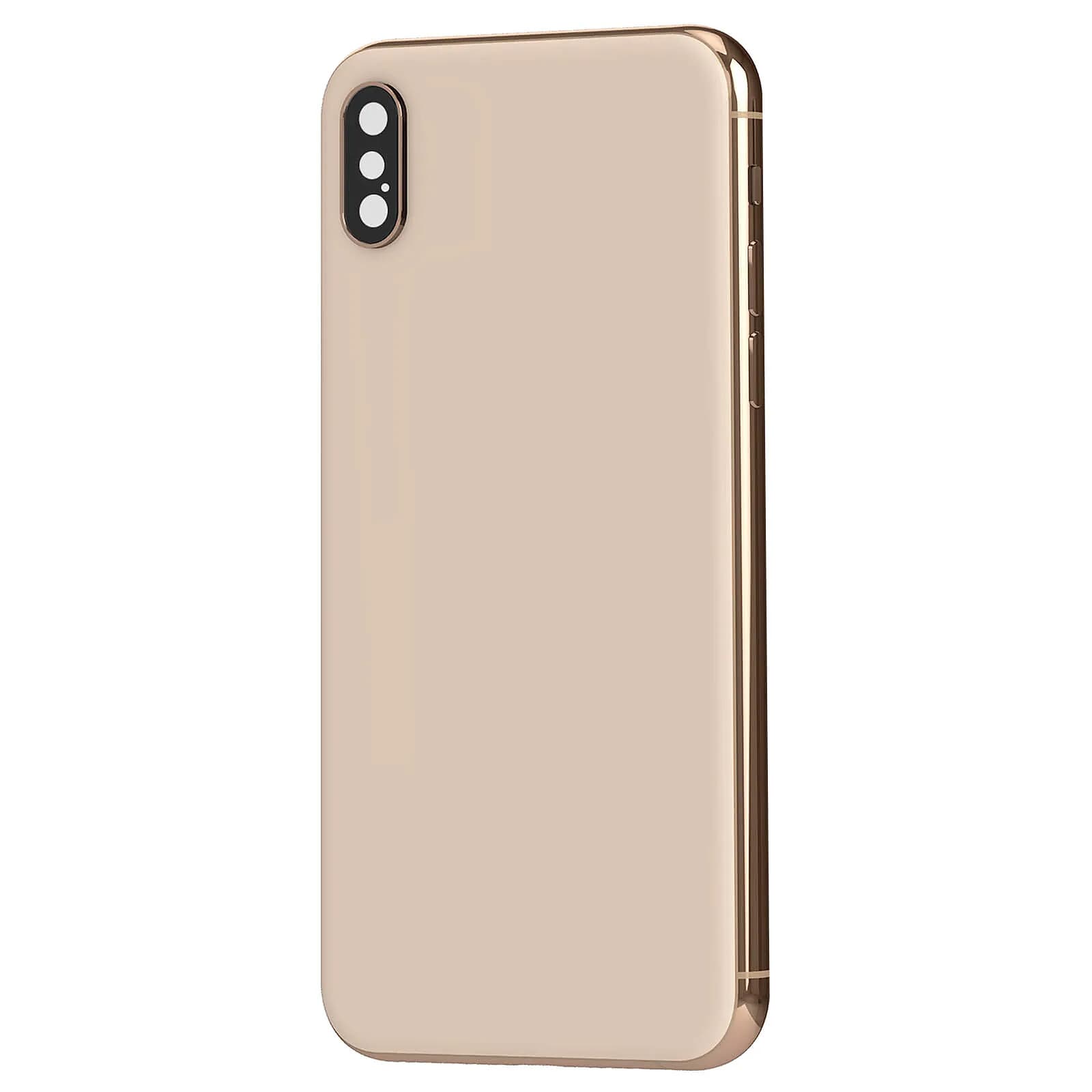 Clappio Châssis iPhone XS avec Vitre arrière de remplacement