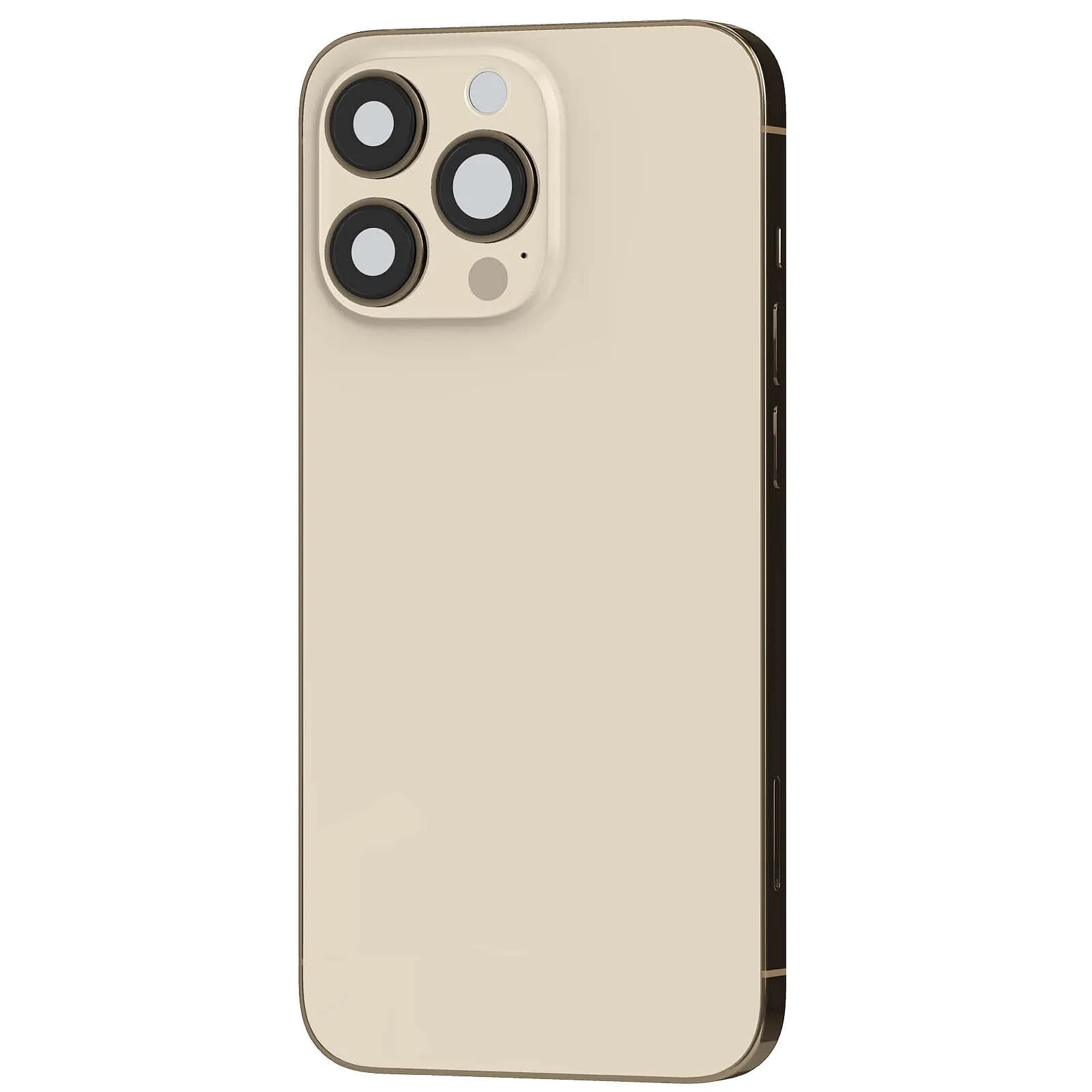 Clappio Châssis iPhone 13 Pro avec Vitre arrière de remplacement
