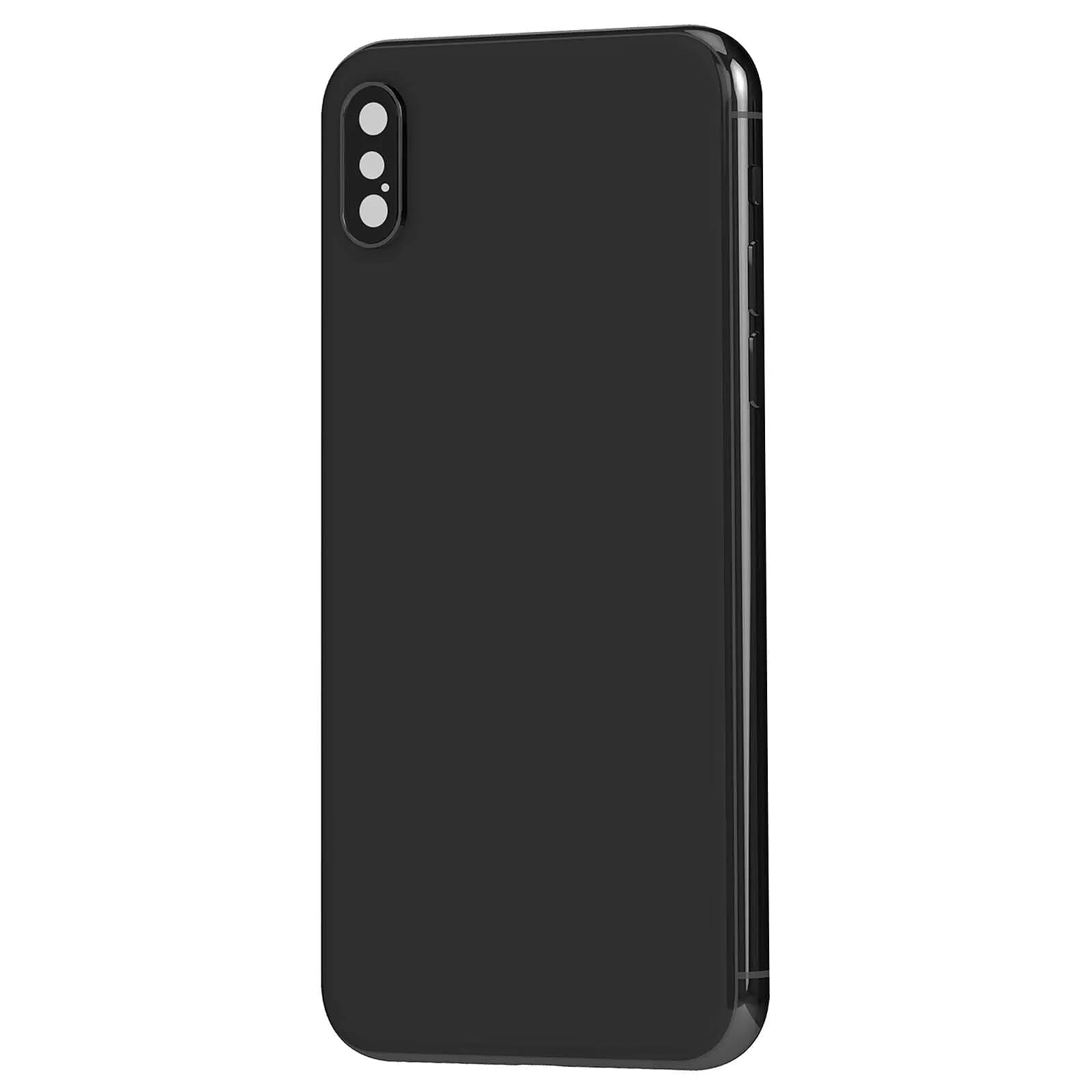 Clappio Châssis iPhone XS avec Vitre arrière de remplacement