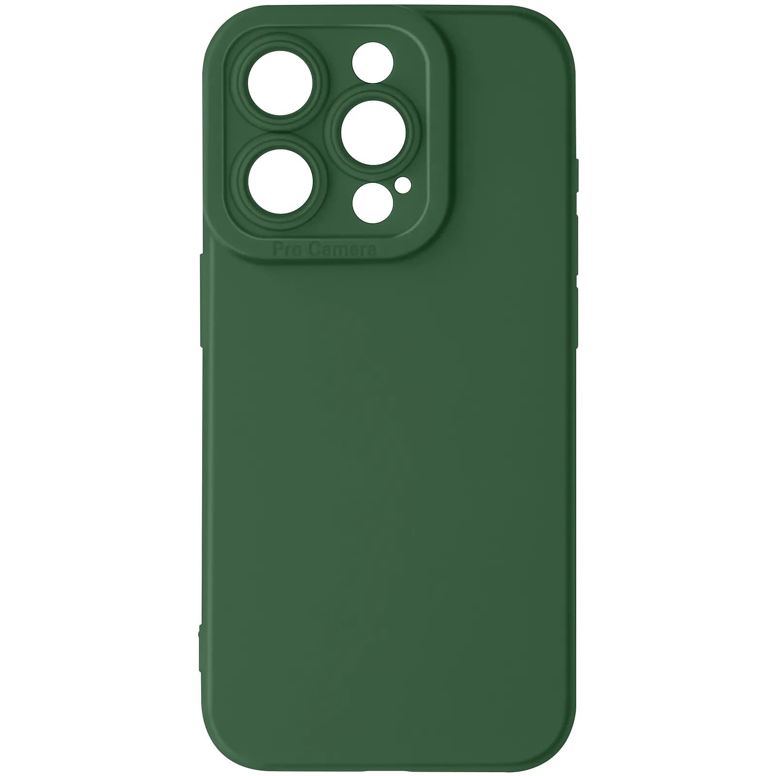 Avizar Coque pour iPhone 15 Pro Max Silicone Mat Protection Caméra