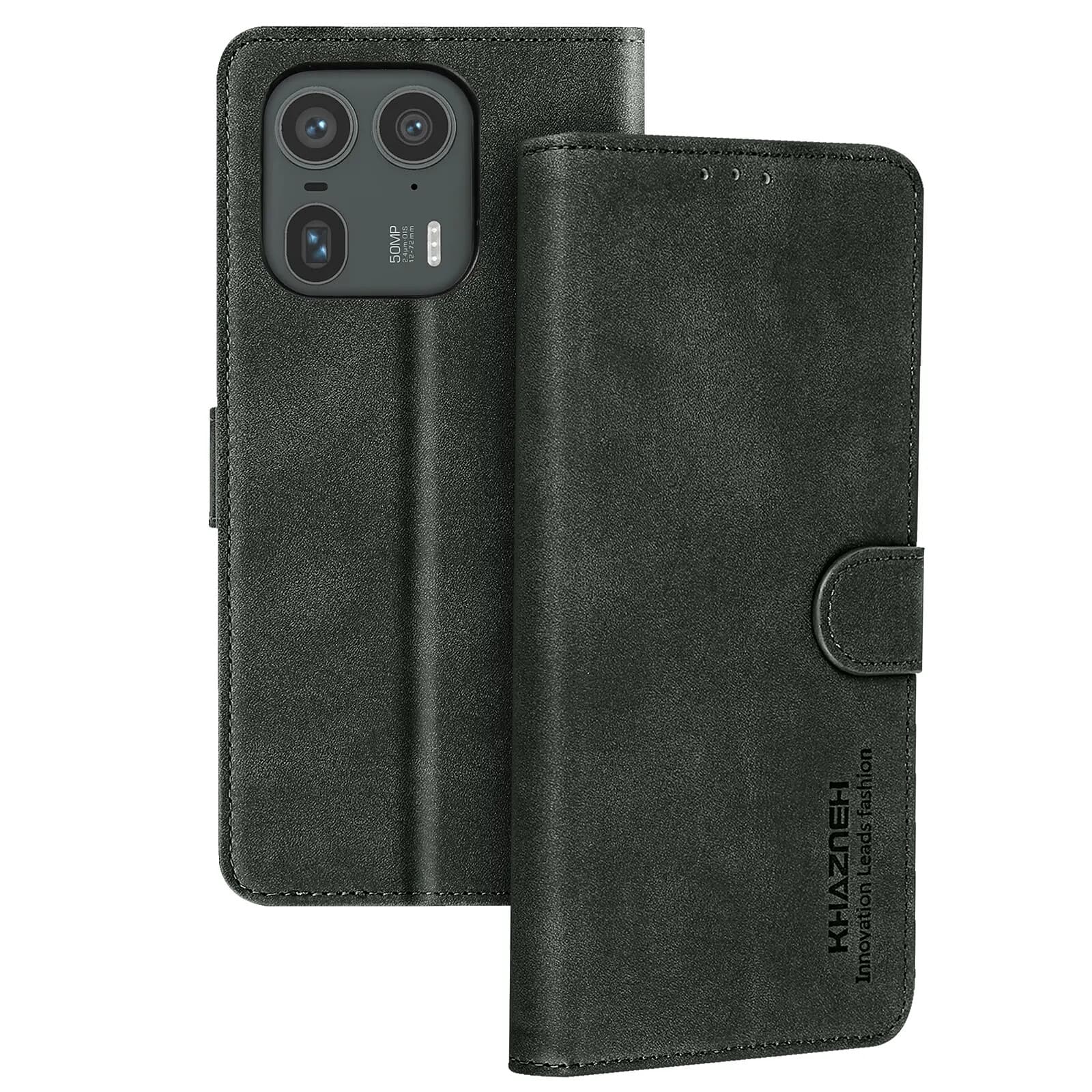 Avizar Étui pour Motorola Edge 50 Ultra Portefeuille Support Vidéo
