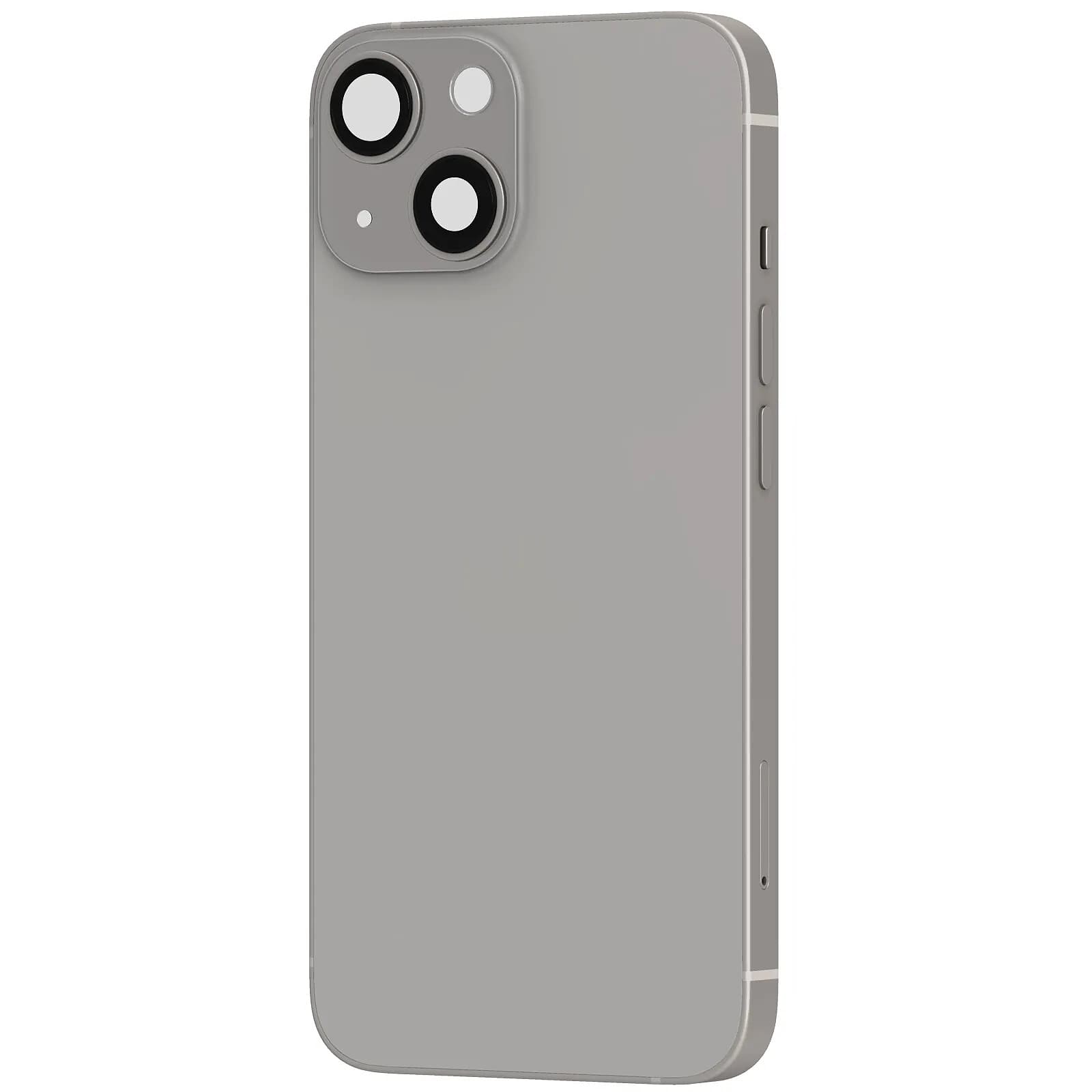 Clappio Châssis iPhone 13 avec Vitre arrière de remplacement